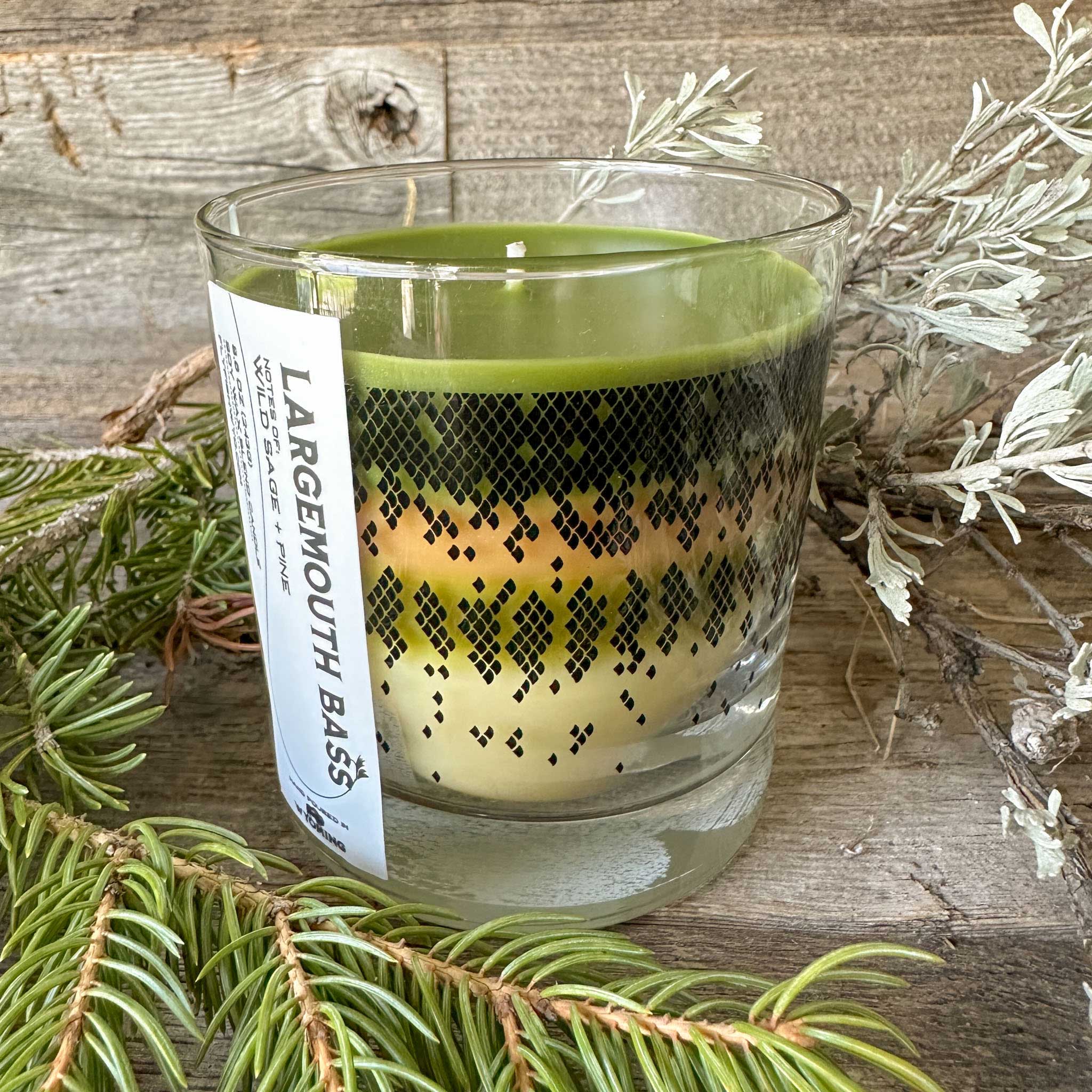 Wyo Largemouth Bass Candle