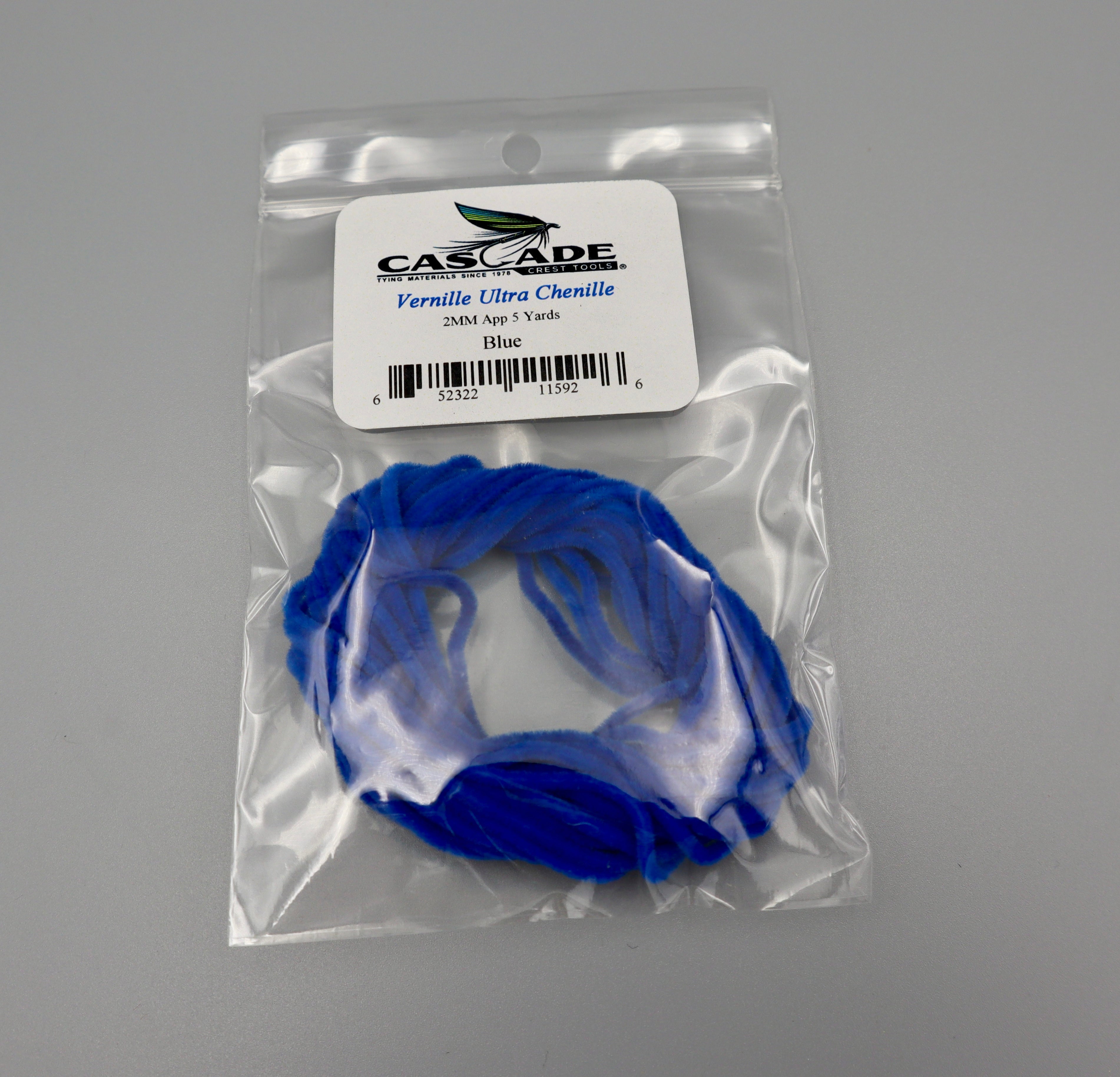 CASCADE CHEST Vernille Ultra Chenille 2mm App 5 yards