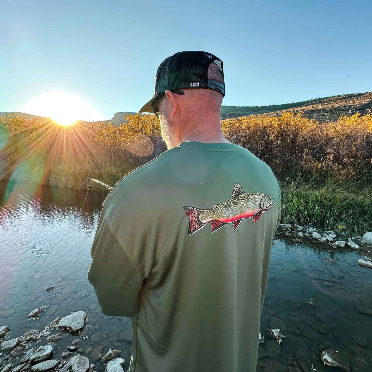 Chasing Brookies Performance Long Sleeve