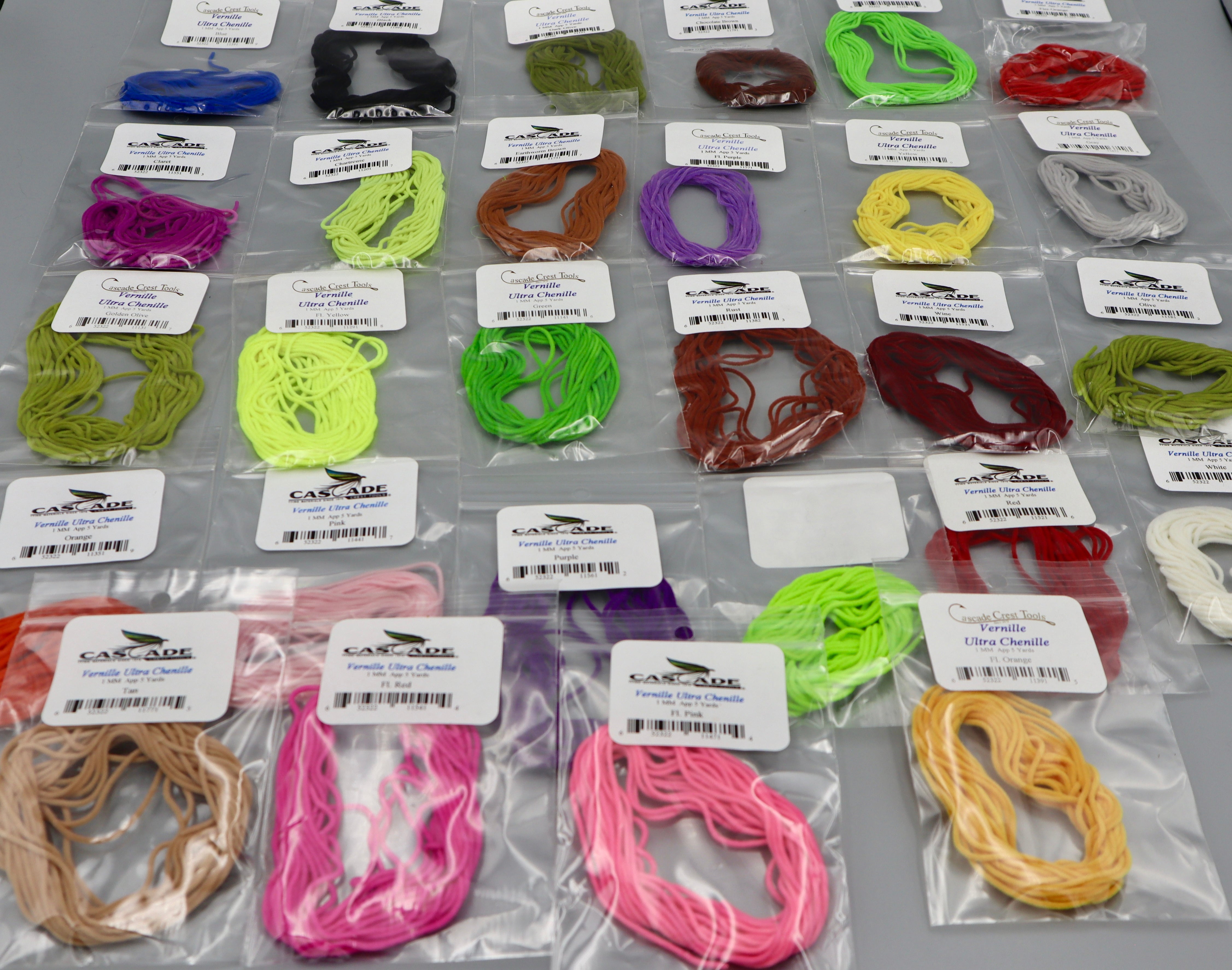 Cascade Chest Vernille Ultra Chenille 1mm App 5 yards