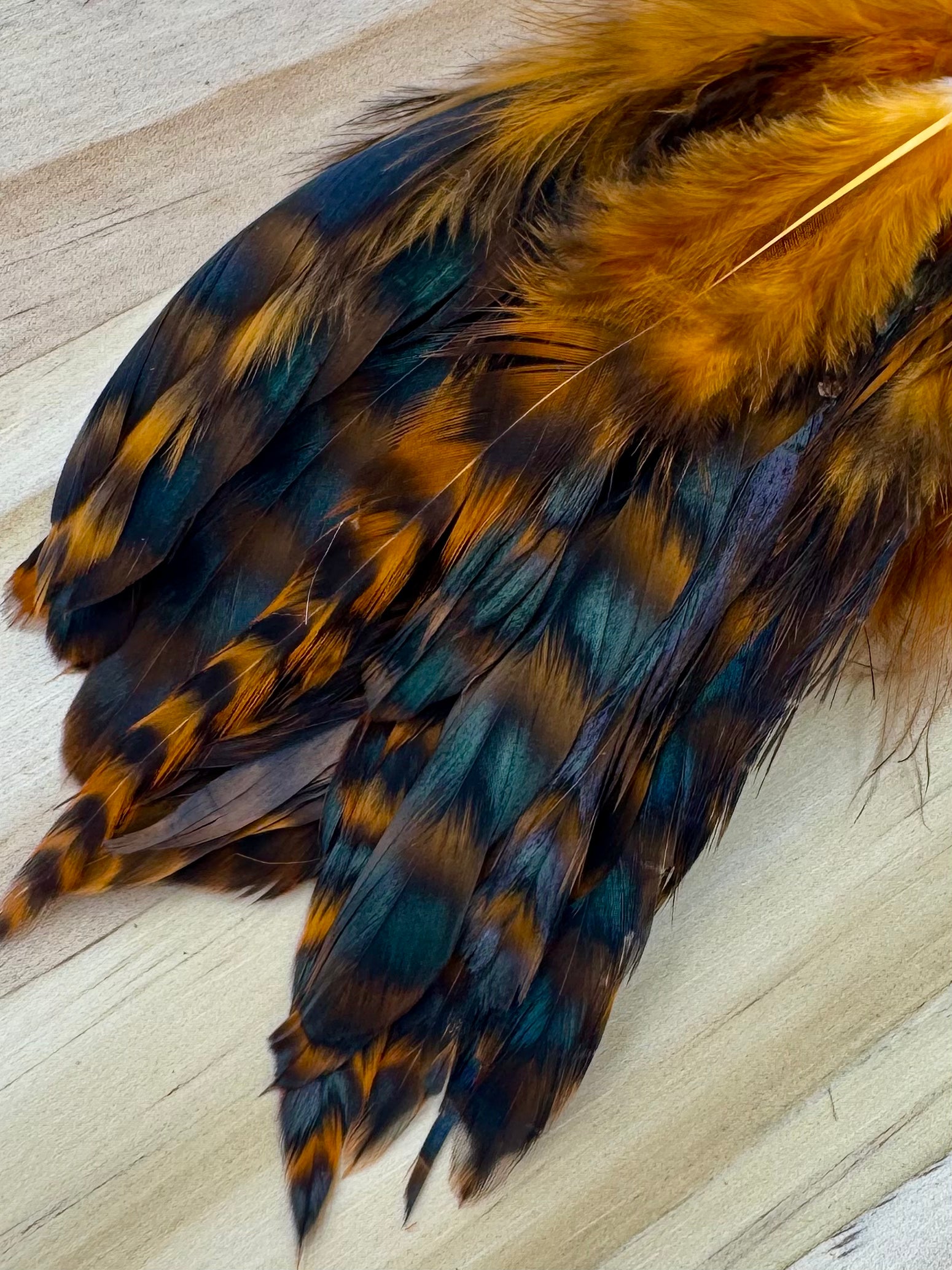 Grizzly Variant Schlappen- Nature's Spirit - fly tying material - image 14