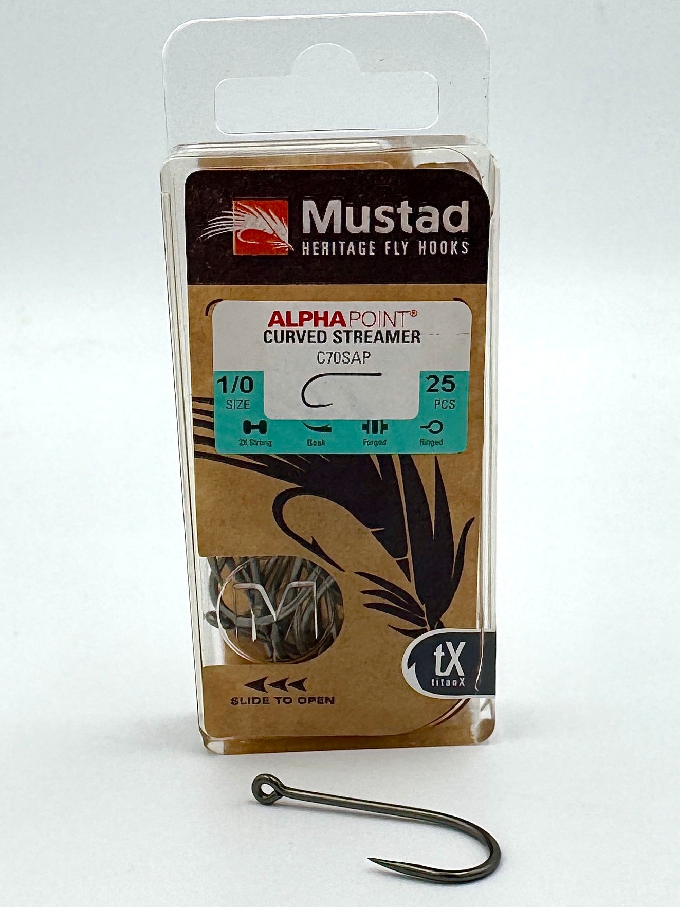 Mustad Alpha Point Curved Streamer C70SAP