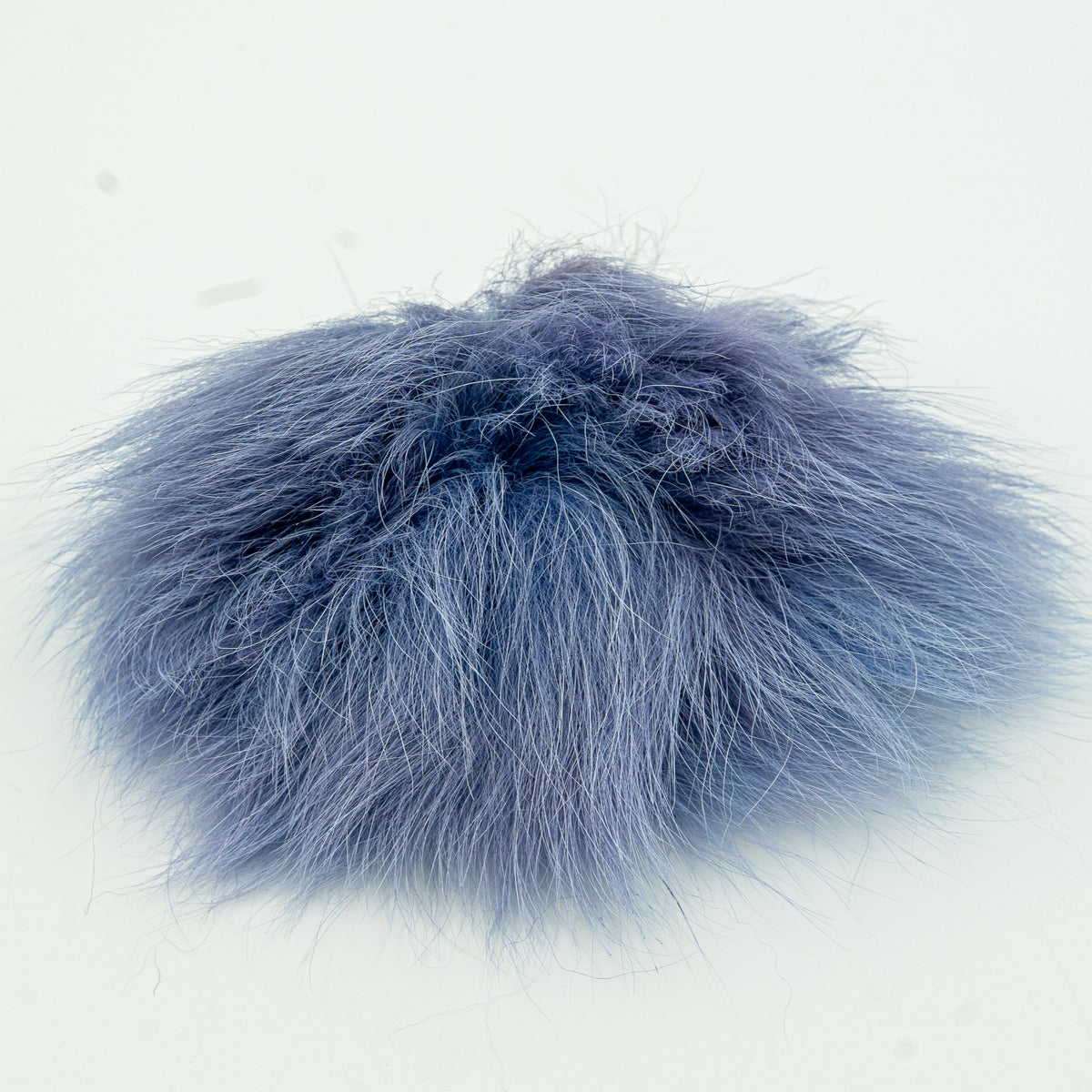 Arctic Fox Tail Fly Hair Purple color