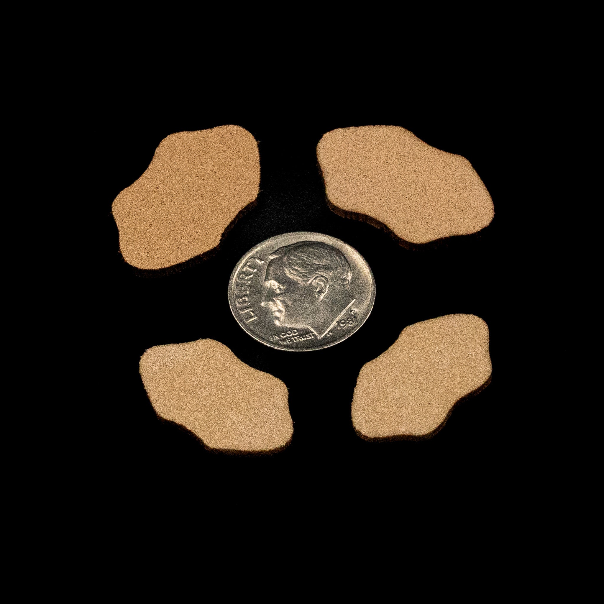 Cajun Stone Crab Foam Cutouts – Finatics Fly Company