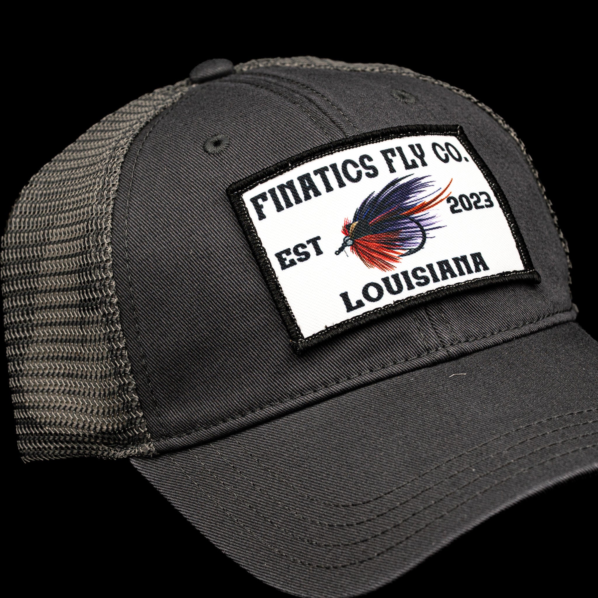 White Patch Hat- Finatics Fly Company