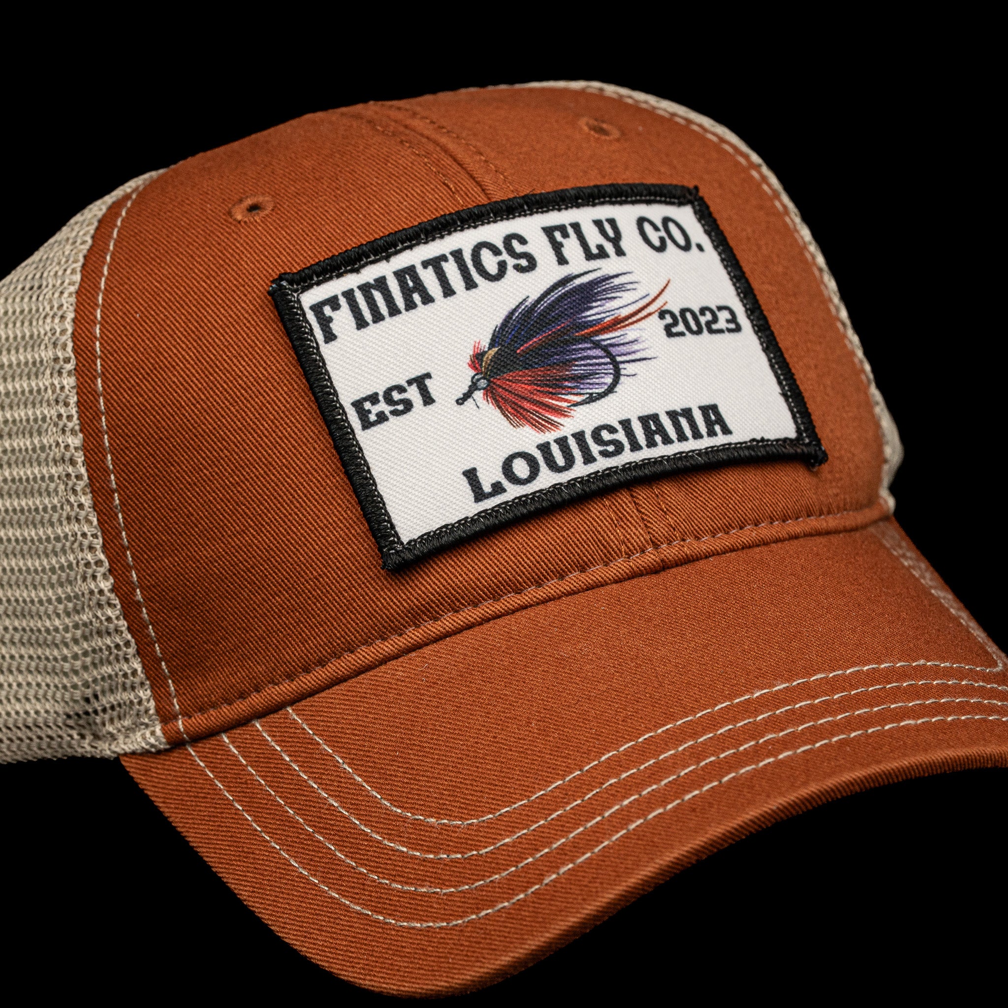 White Patch Hat- Finatics Fly Company