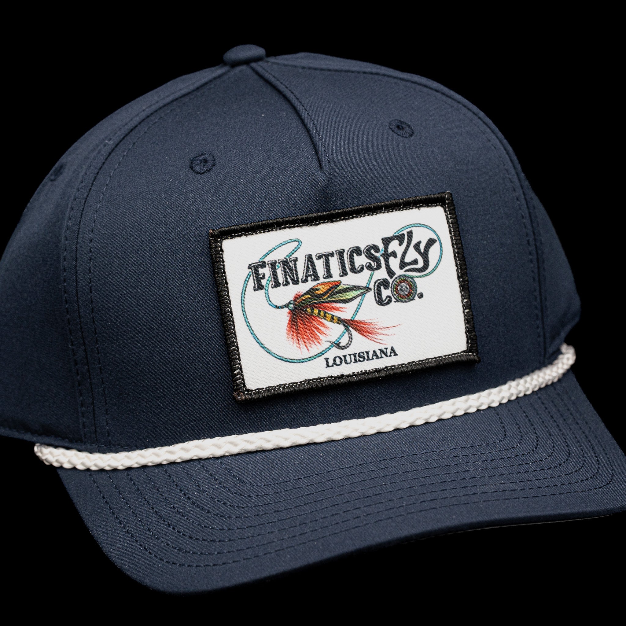 Navy Rope Patch Hat – Finatics Fly Company