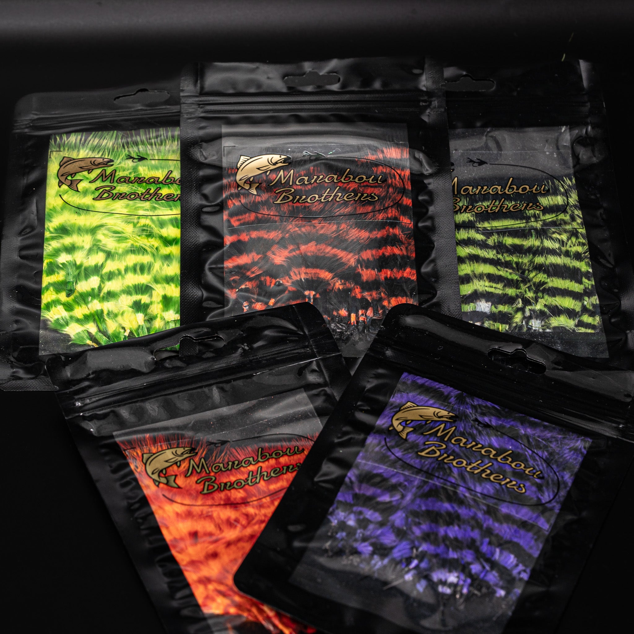 Barred Marabou Feathers – Marabou Brothers