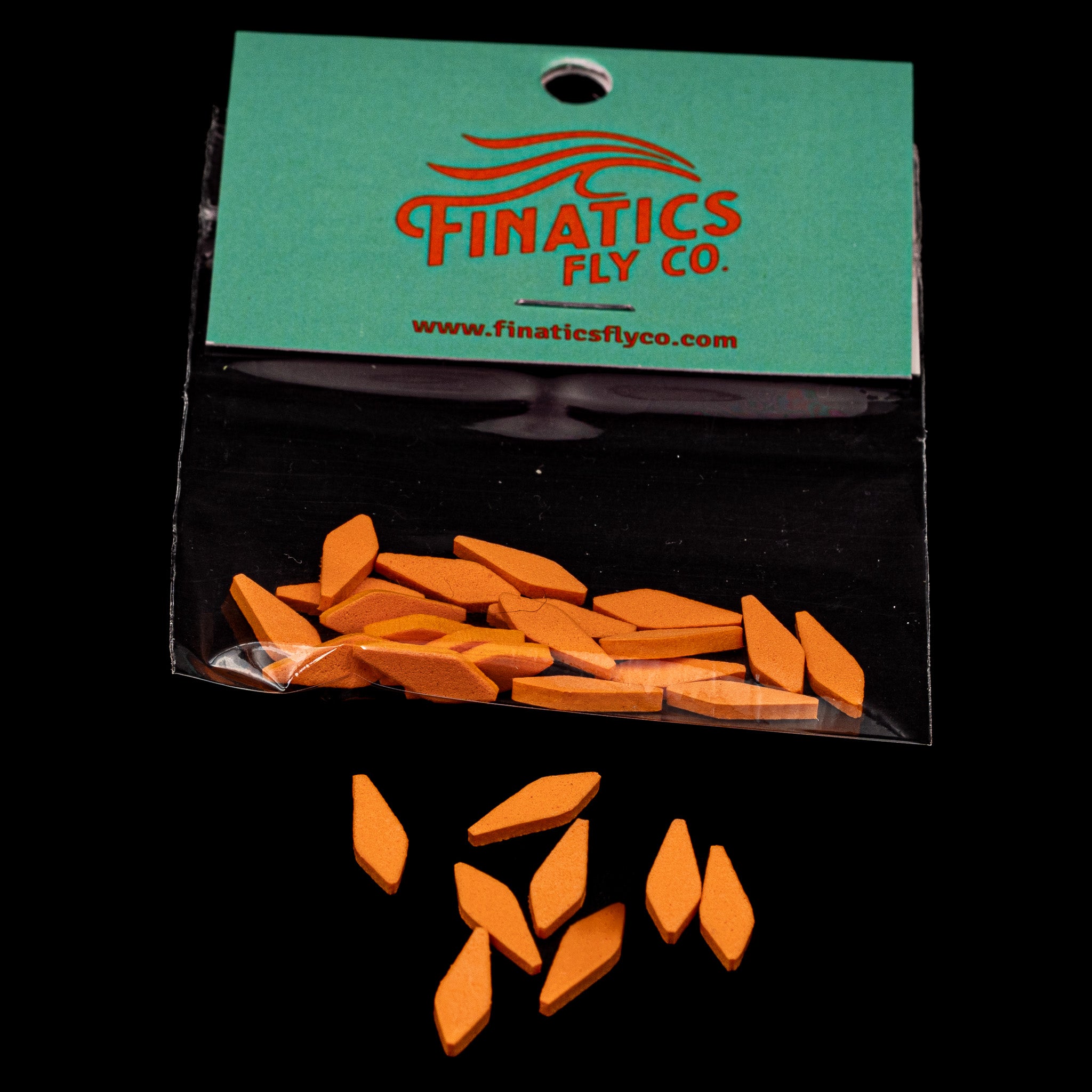 Foam Fly Toppers – 2mm Visibility Tabs (20-Pack)