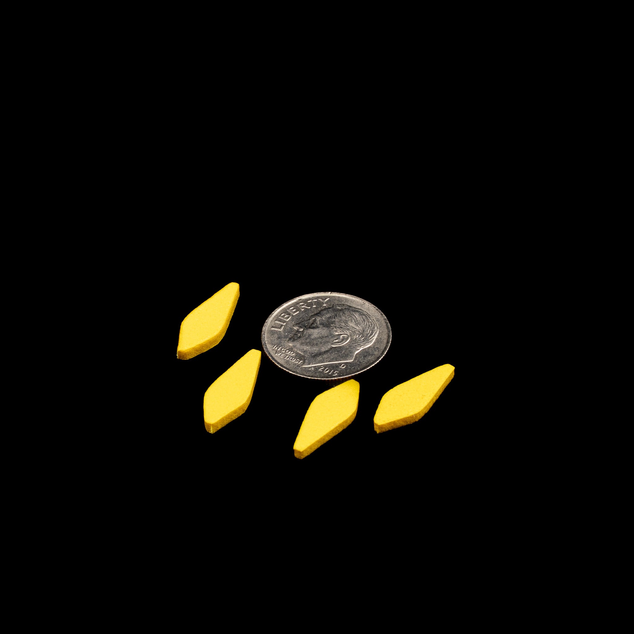 Foam Fly Toppers – 2mm Visibility Tabs (20-Pack)