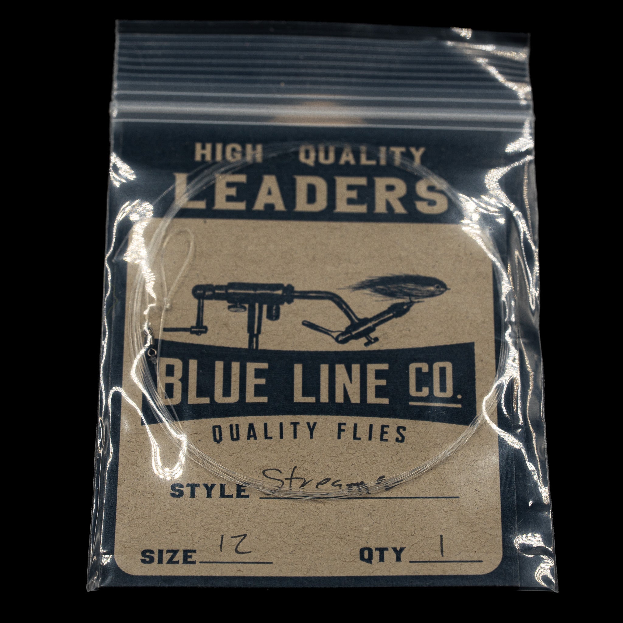 Blue Line Co. Streamer Leader – Fluorocarbon Leader