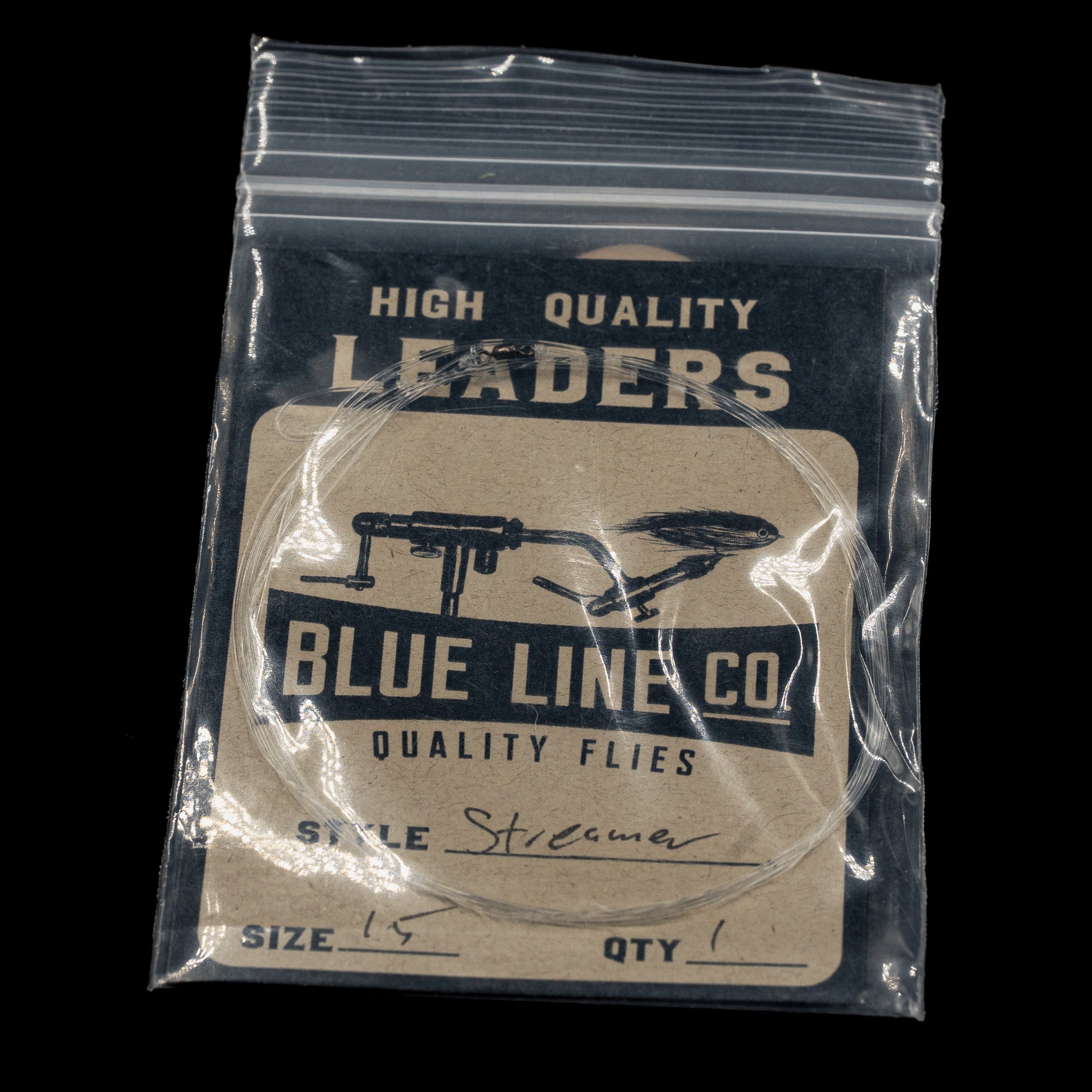Blue Line Co. Streamer Leader – Fluorocarbon Leader
