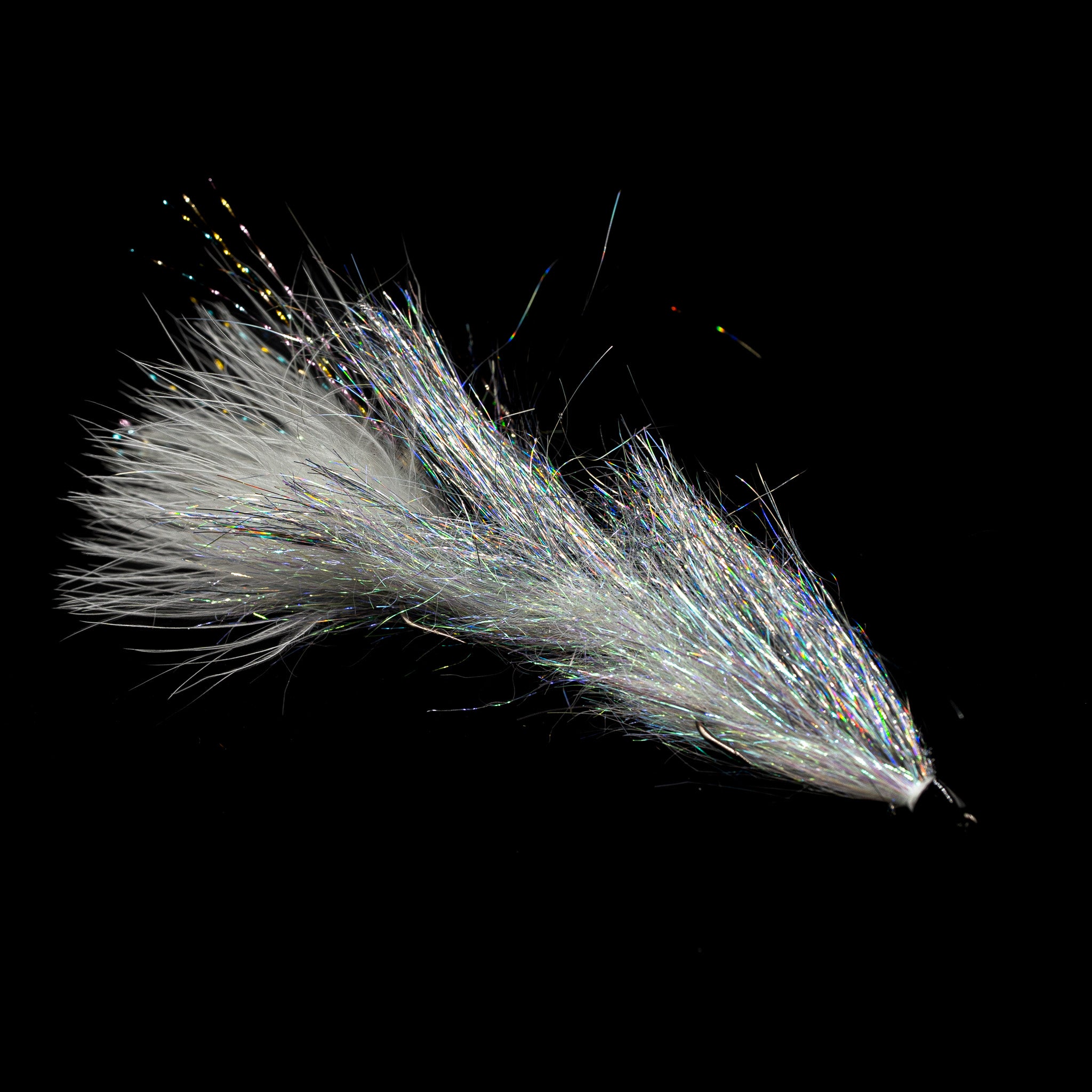 Coffey’s Articulated Sparkle Minnow – Baitfish Streamer Fly (#4) by MFC