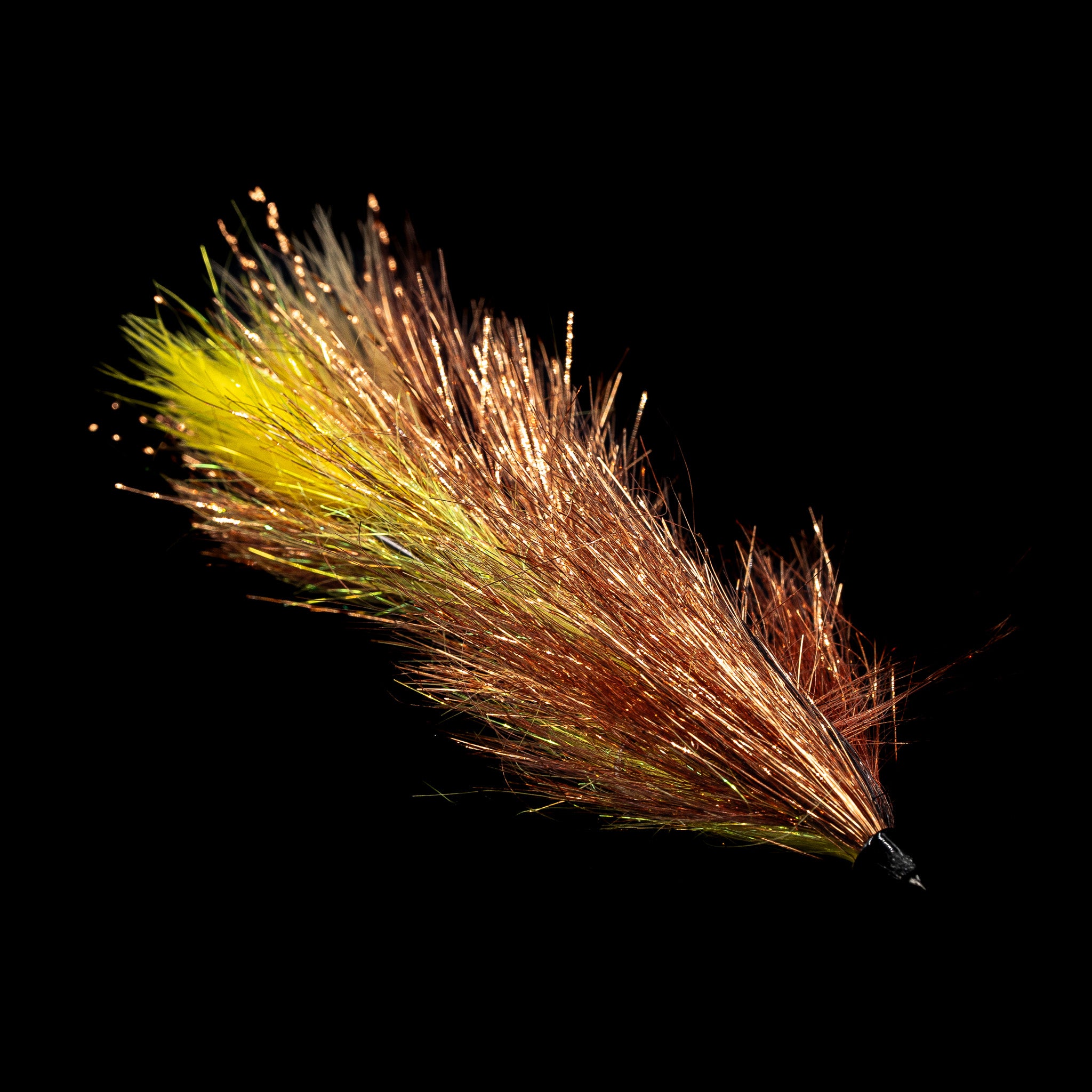 Coffey’s Articulated Sparkle Minnow – Baitfish Streamer Fly (#4) by MFC