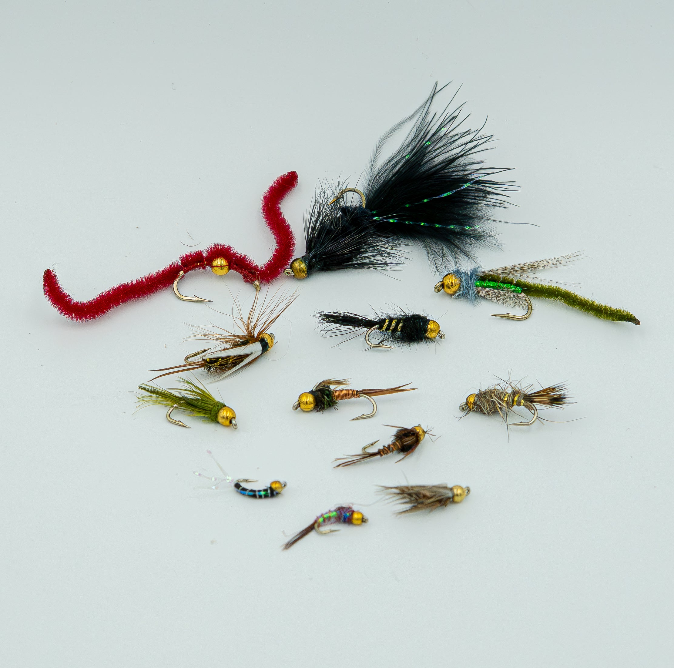 Trout 12 BH Nymph Assortment – Finatics Fly Company