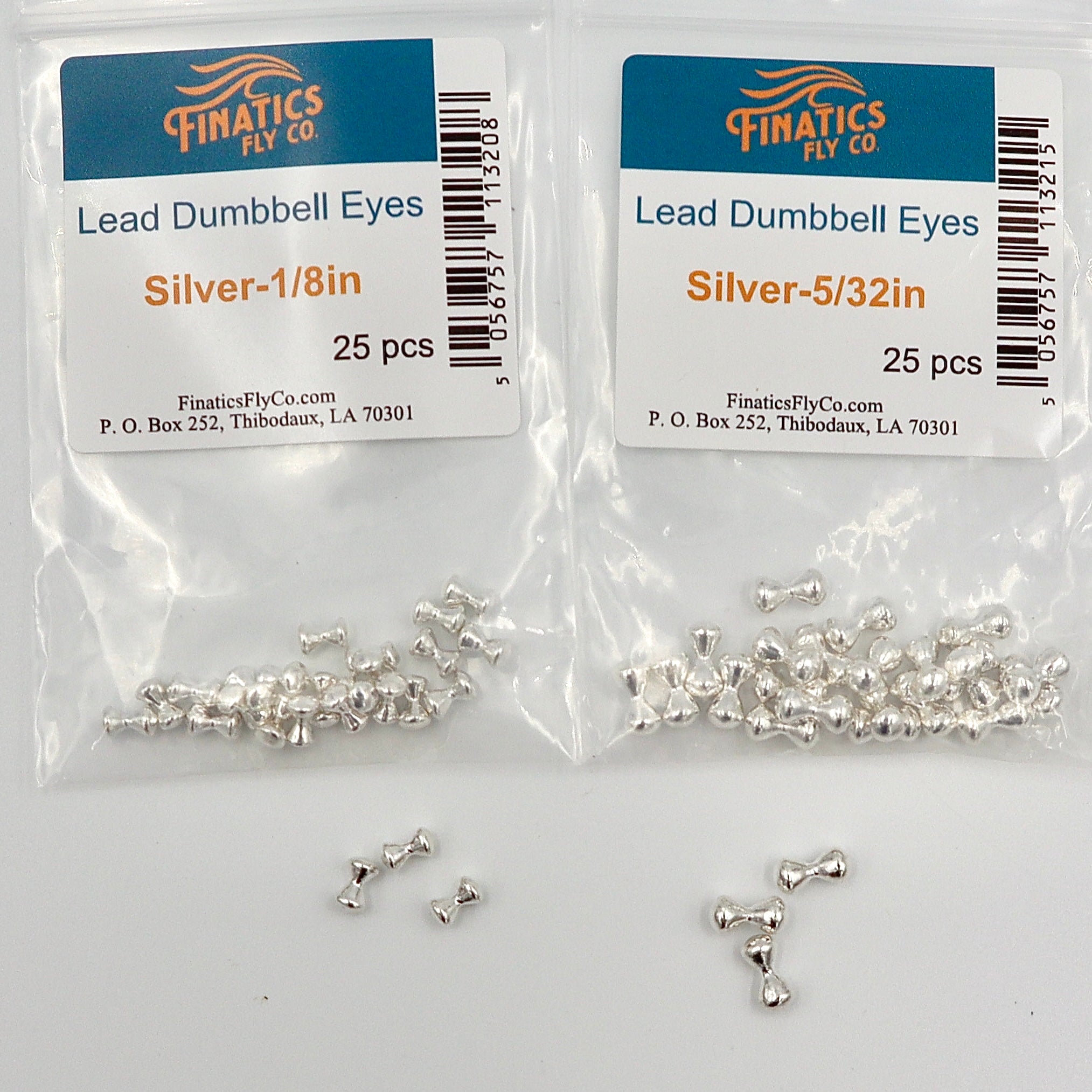 Dumbbell Eyes– Finatics Fly Company - fly tying material - image 8