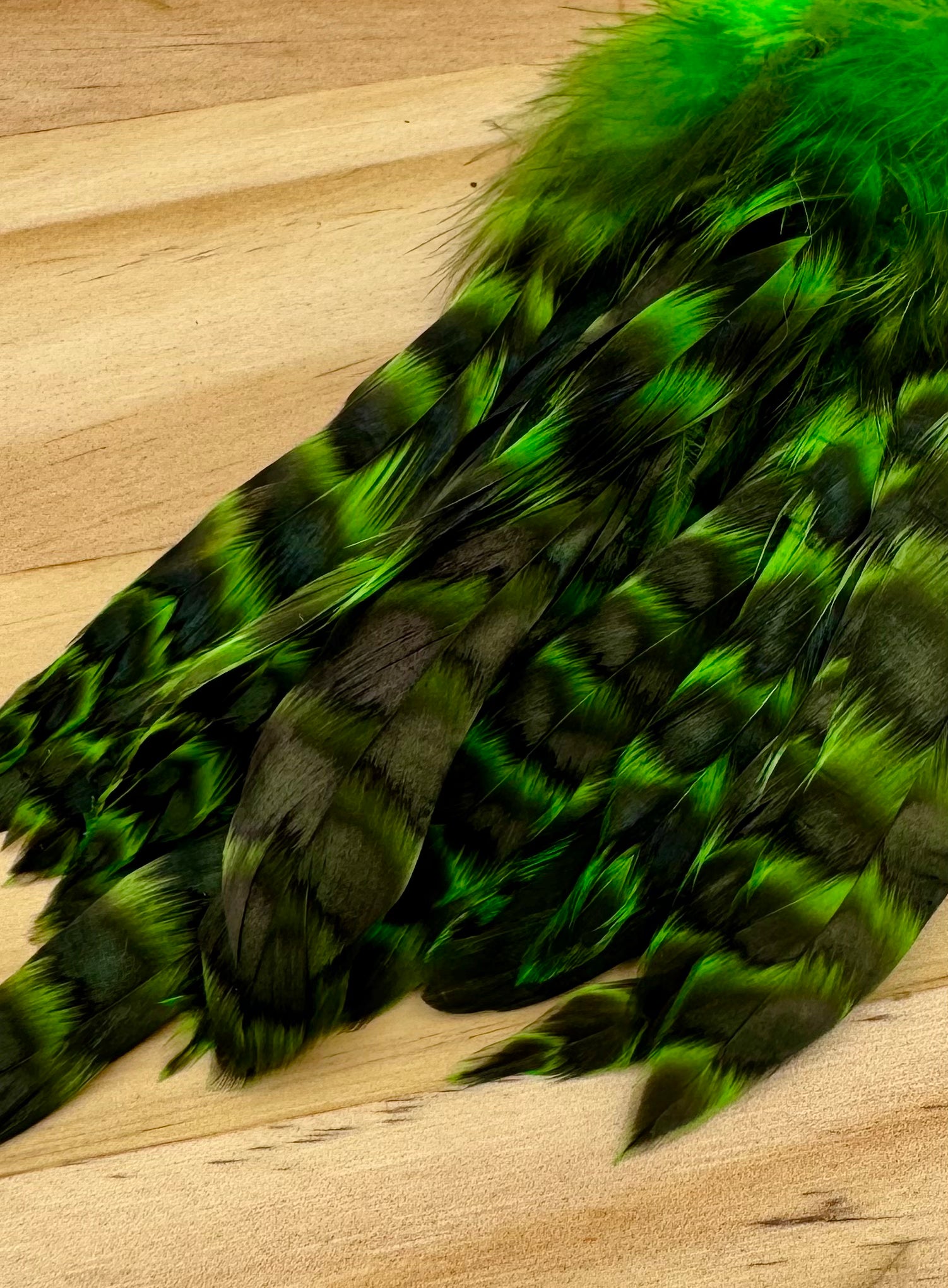 Grizzly Variant Schlappen- Nature's Spirit - fly tying material - image 12