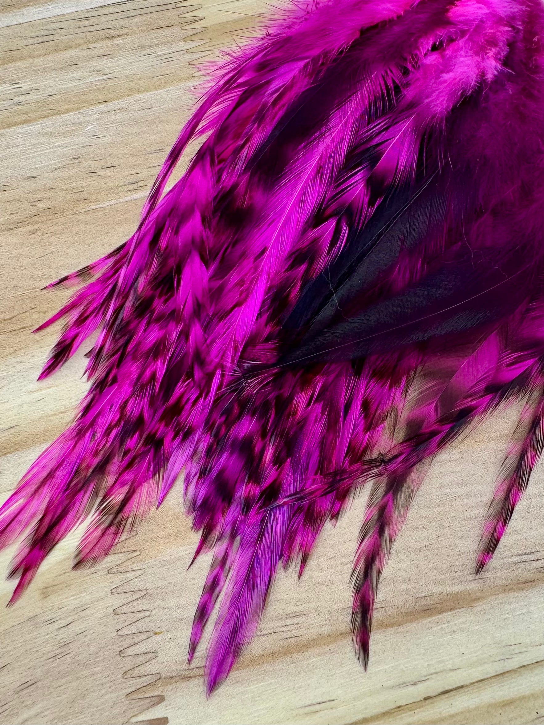 Strung Variant Saddle- Nature's Spirit - fly tying material - image 11