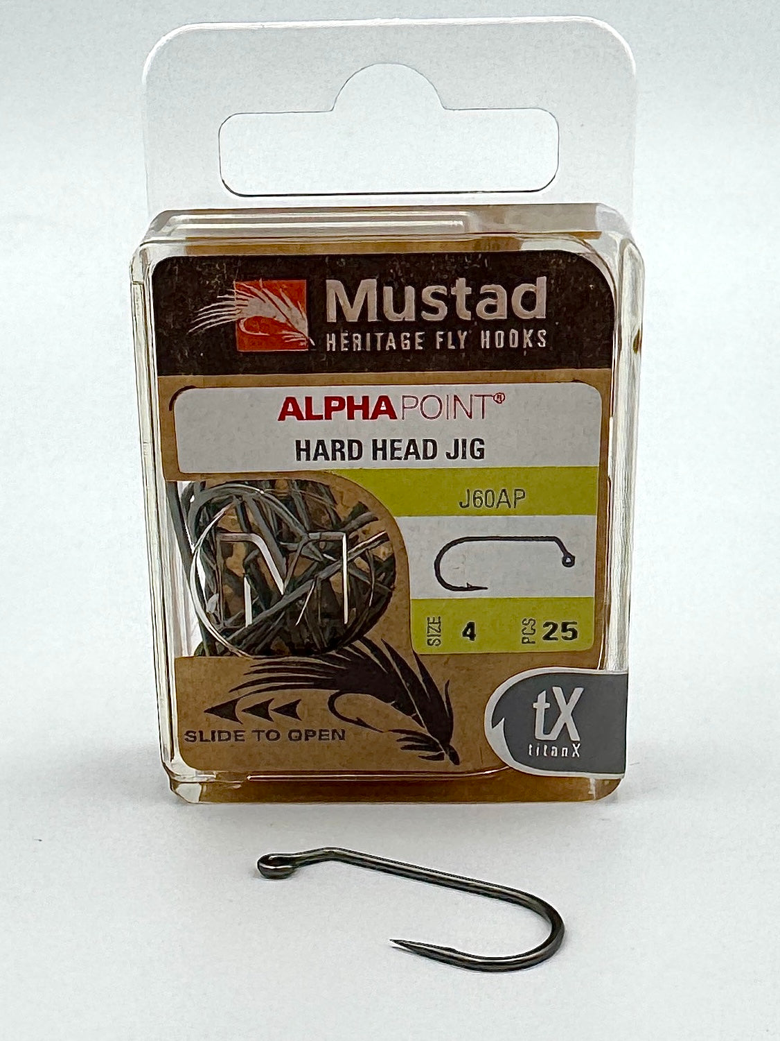 Mustad AlphaPoint Hard Head Jig J60AP - fly fishing hooks - image 4
