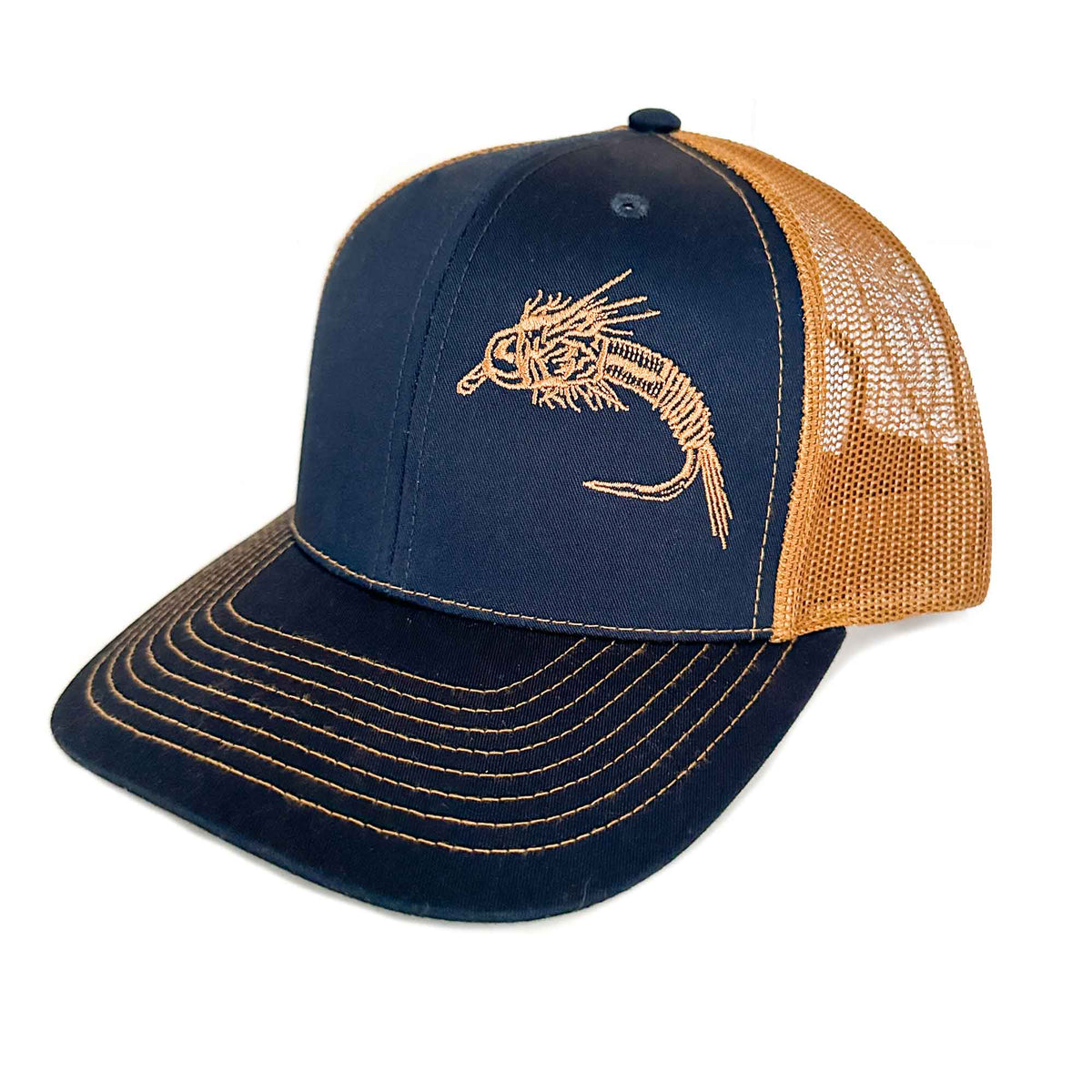 Nymph Design Trucker - Navy/Caramel