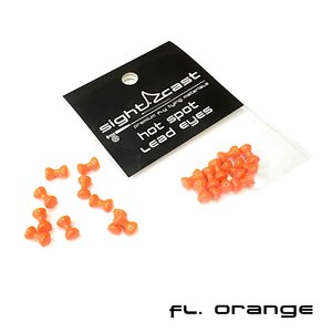 Hot Spot Lead Eyes - Sight Cast - fly tying material - image 25