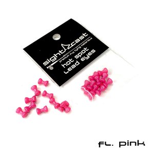 Hot Spot Lead Eyes - Sight Cast - fly tying material - image 26