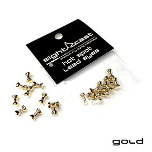 Hot Spot Lead Eyes - Sight Cast - fly tying material - image 27