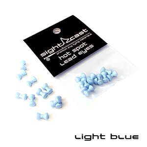 Hot Spot Lead Eyes - Sight Cast - fly tying material - image 11