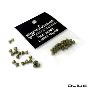 Hot Spot Lead Eyes - Sight Cast - fly tying material - image 29