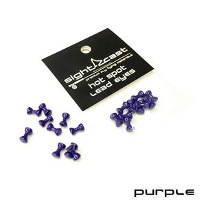 Hot Spot Lead Eyes - Sight Cast - fly tying material - image 30