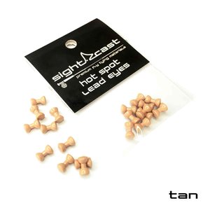 Hot Spot Lead Eyes - Sight Cast - fly tying material - image 17