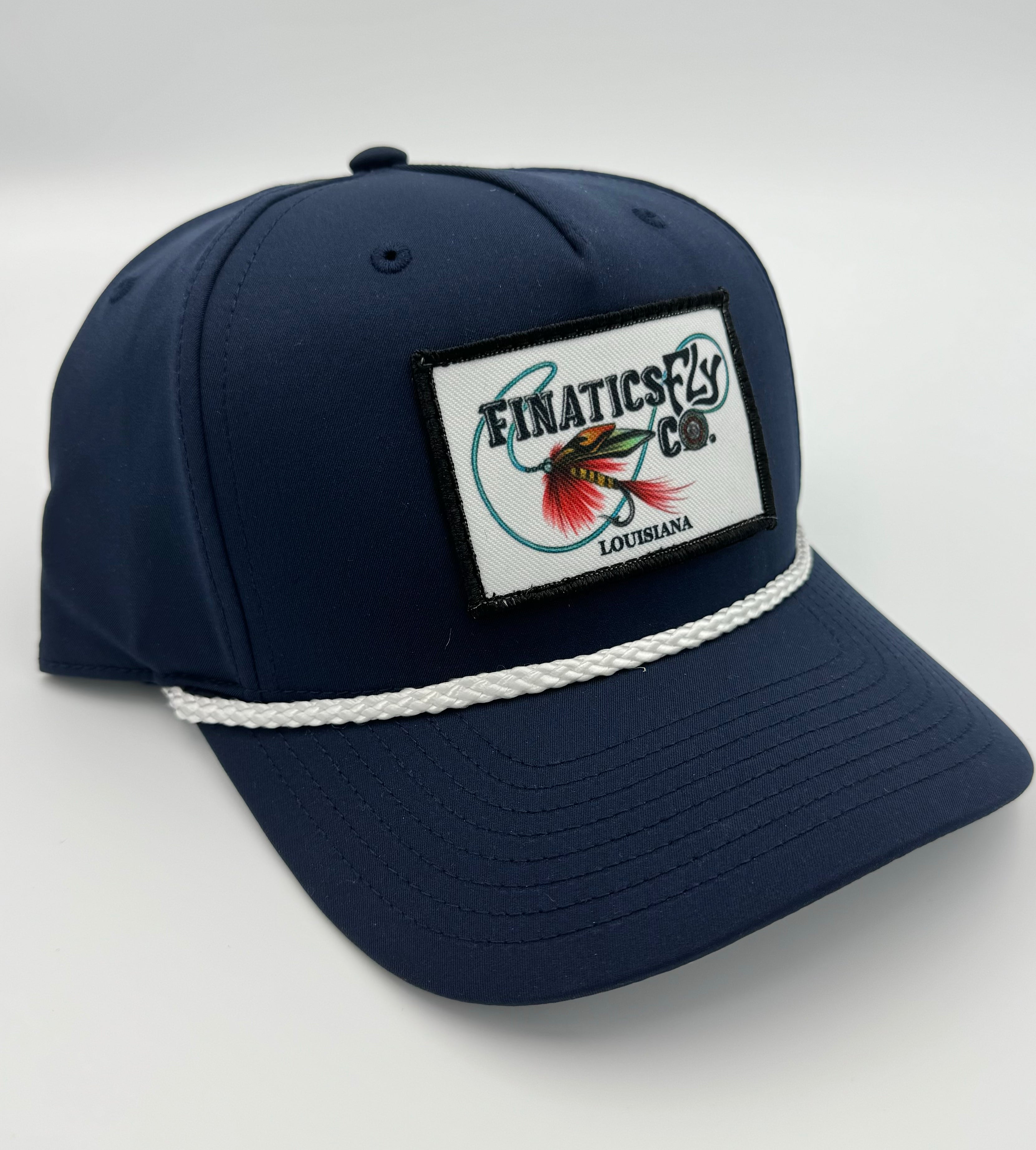 Navy Rope Patch Hat – Finatics Fly Company