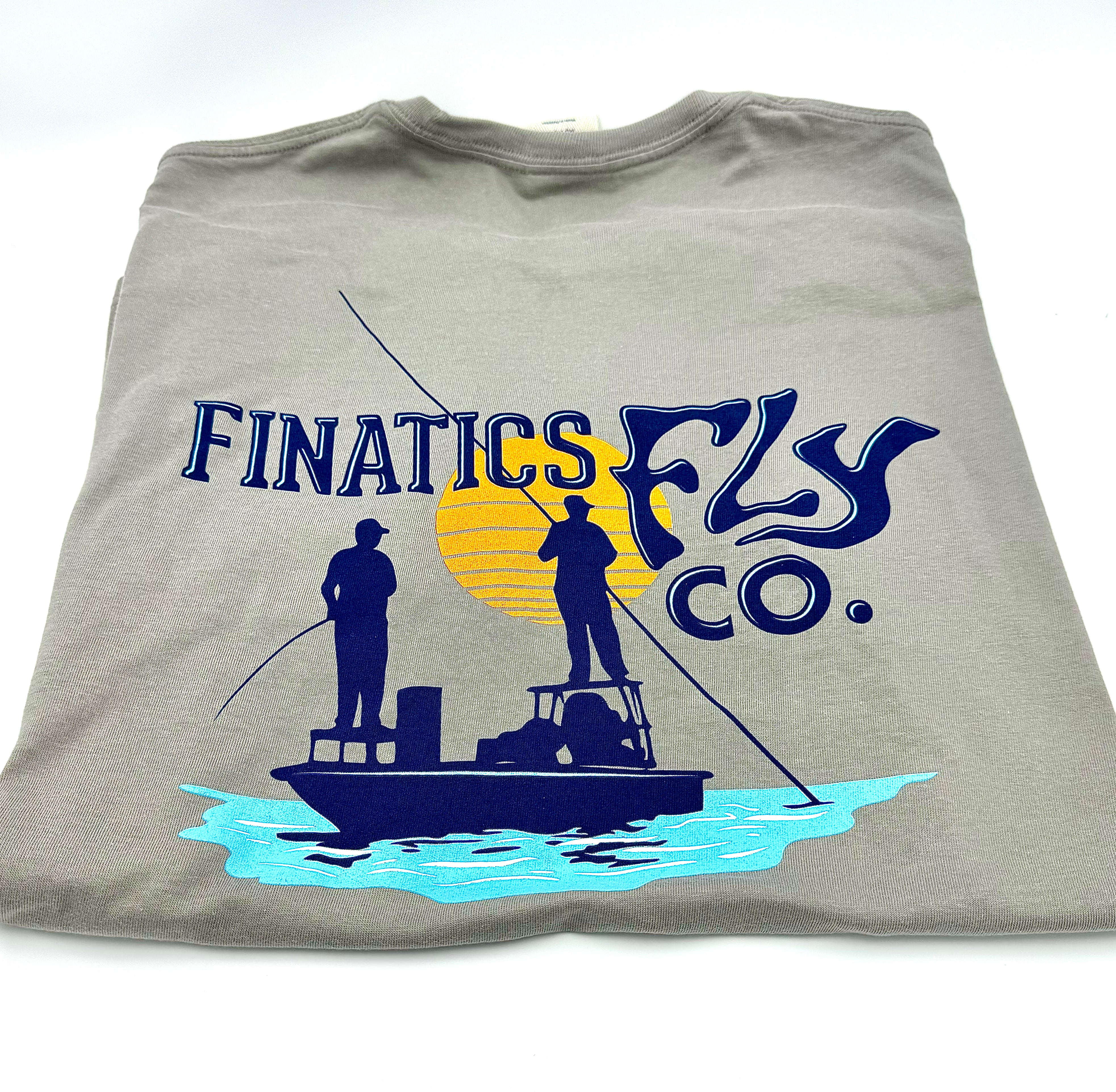 Flats Boat Pocket Comfort Wash T-Shirt– Finatics Fly Company