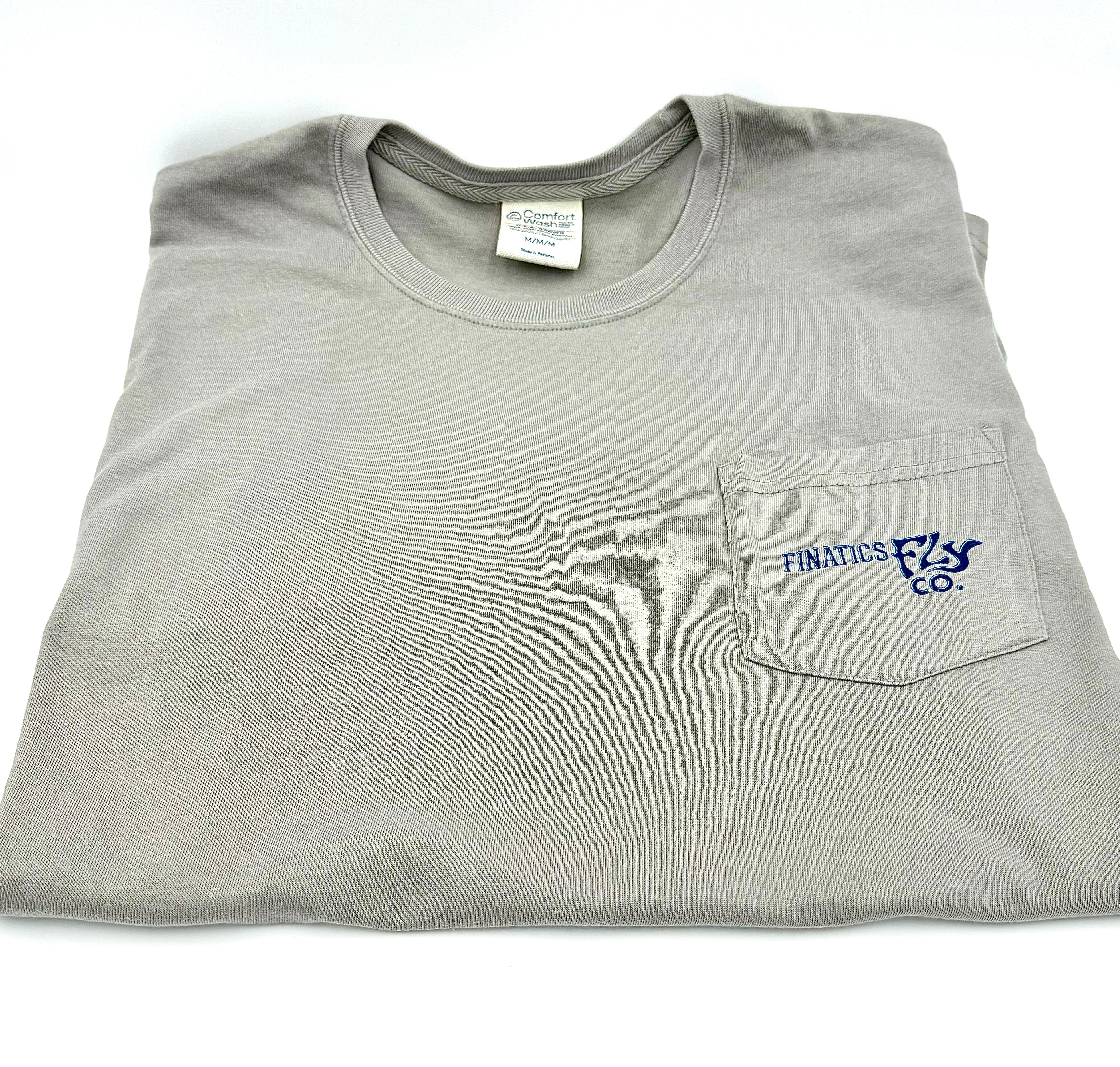 Flats Boat Pocket Comfort Wash T-Shirt– Finatics Fly Company - image 3
