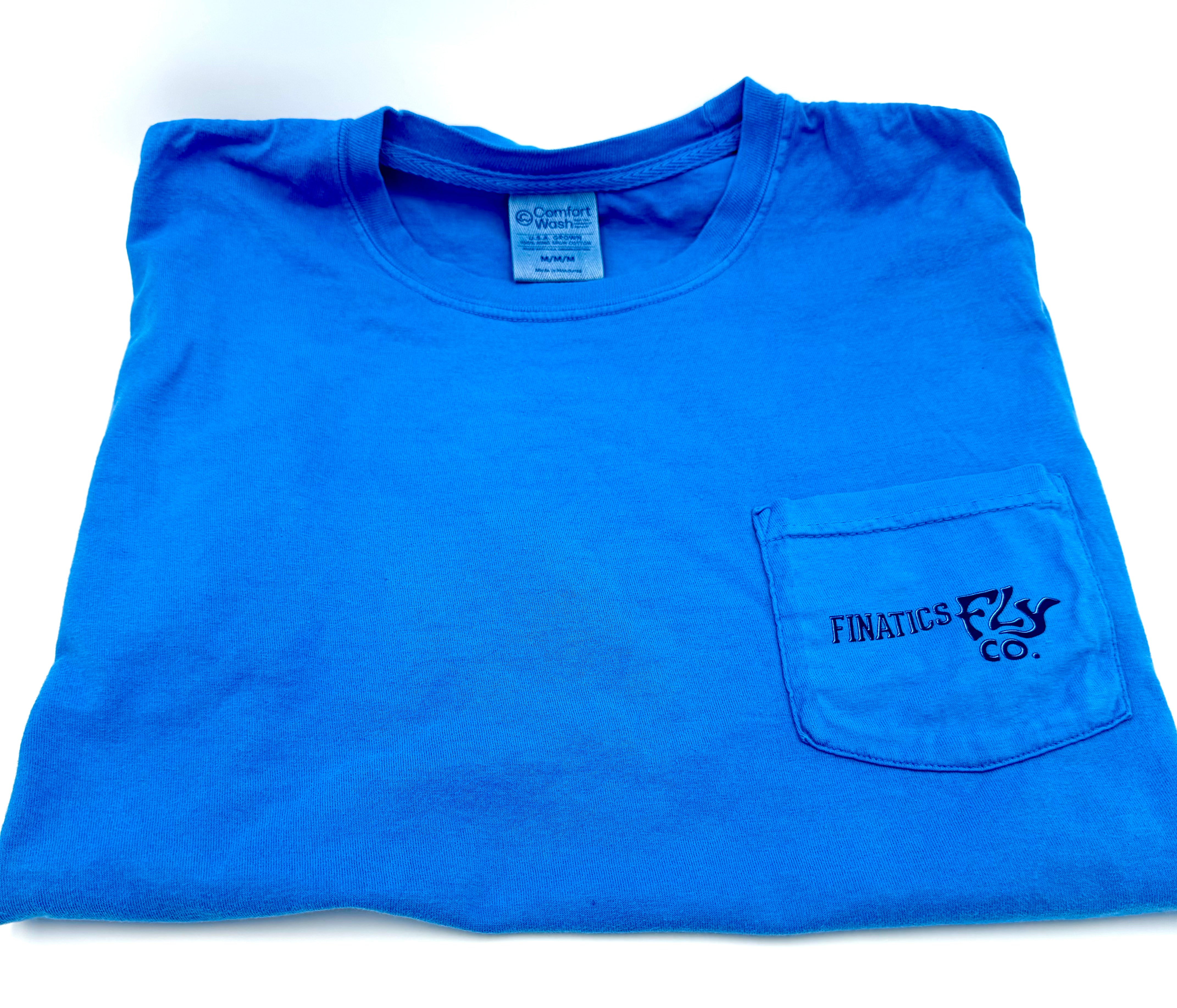 Flats Boat Pocket Comfort Wash T-Shirt– Finatics Fly Company - image 5
