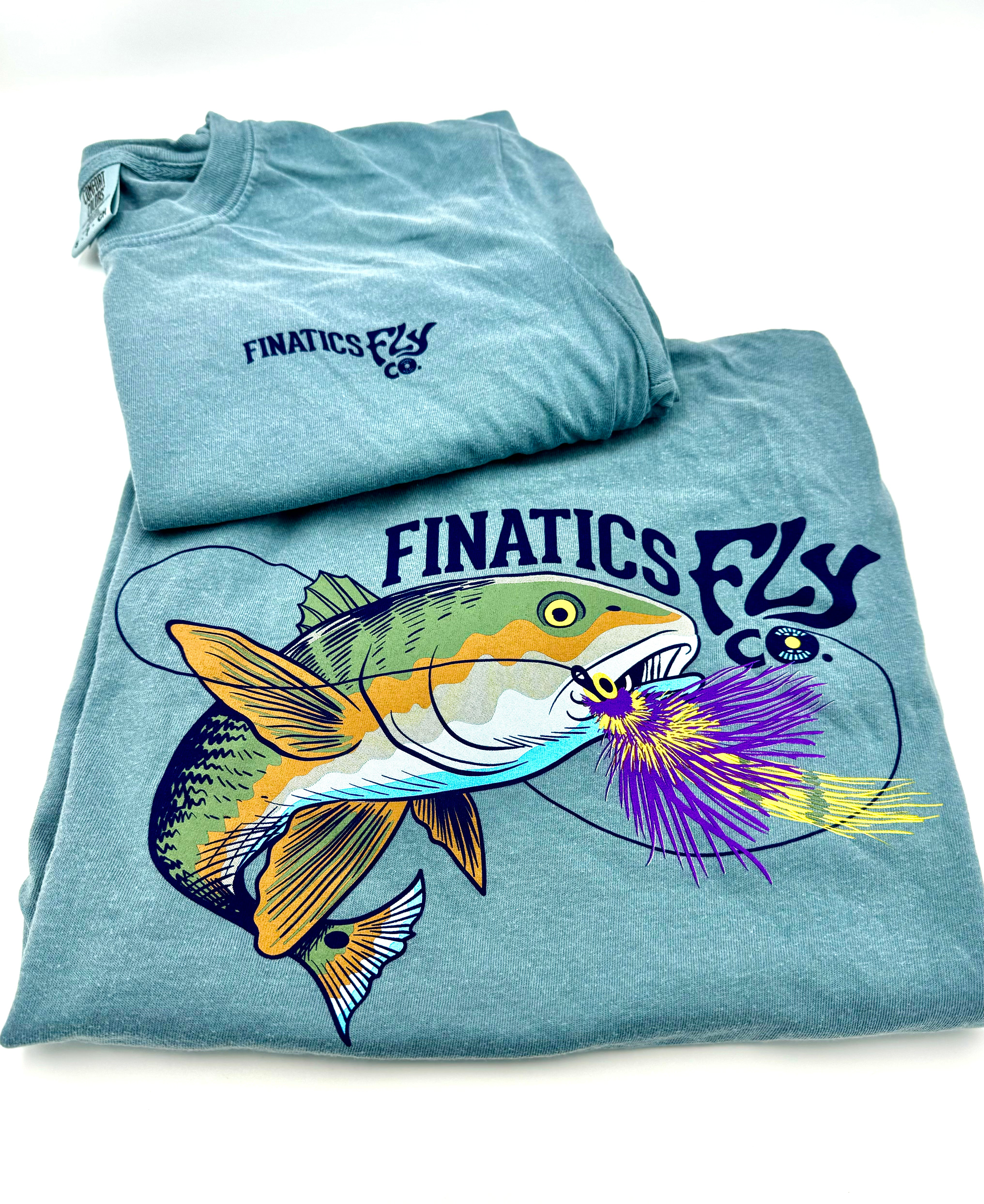 Redfish Fly Comfort Colors T-Shirt– Finatics Fly Company