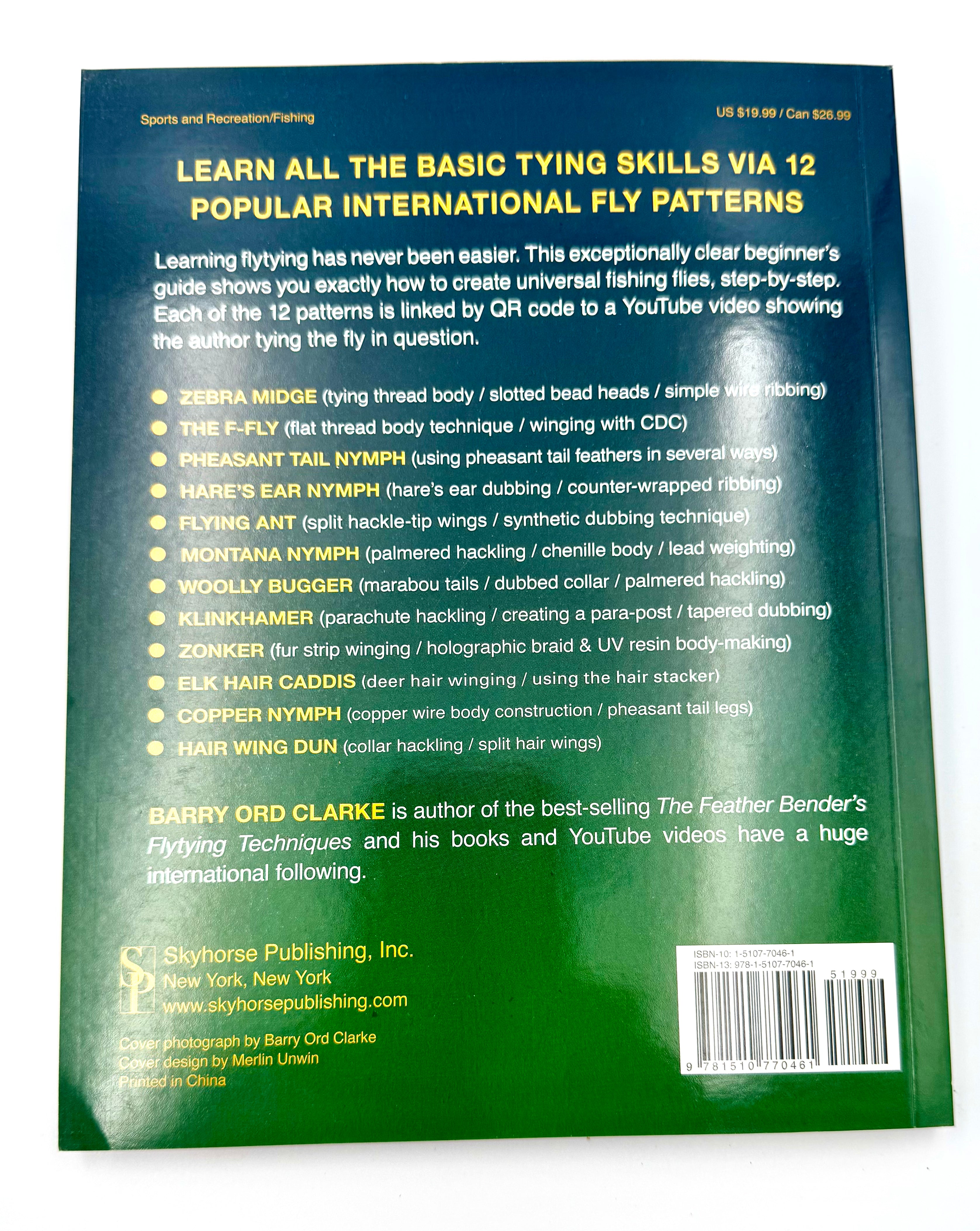 Flytying For Beginners – Barry Ord Clarke