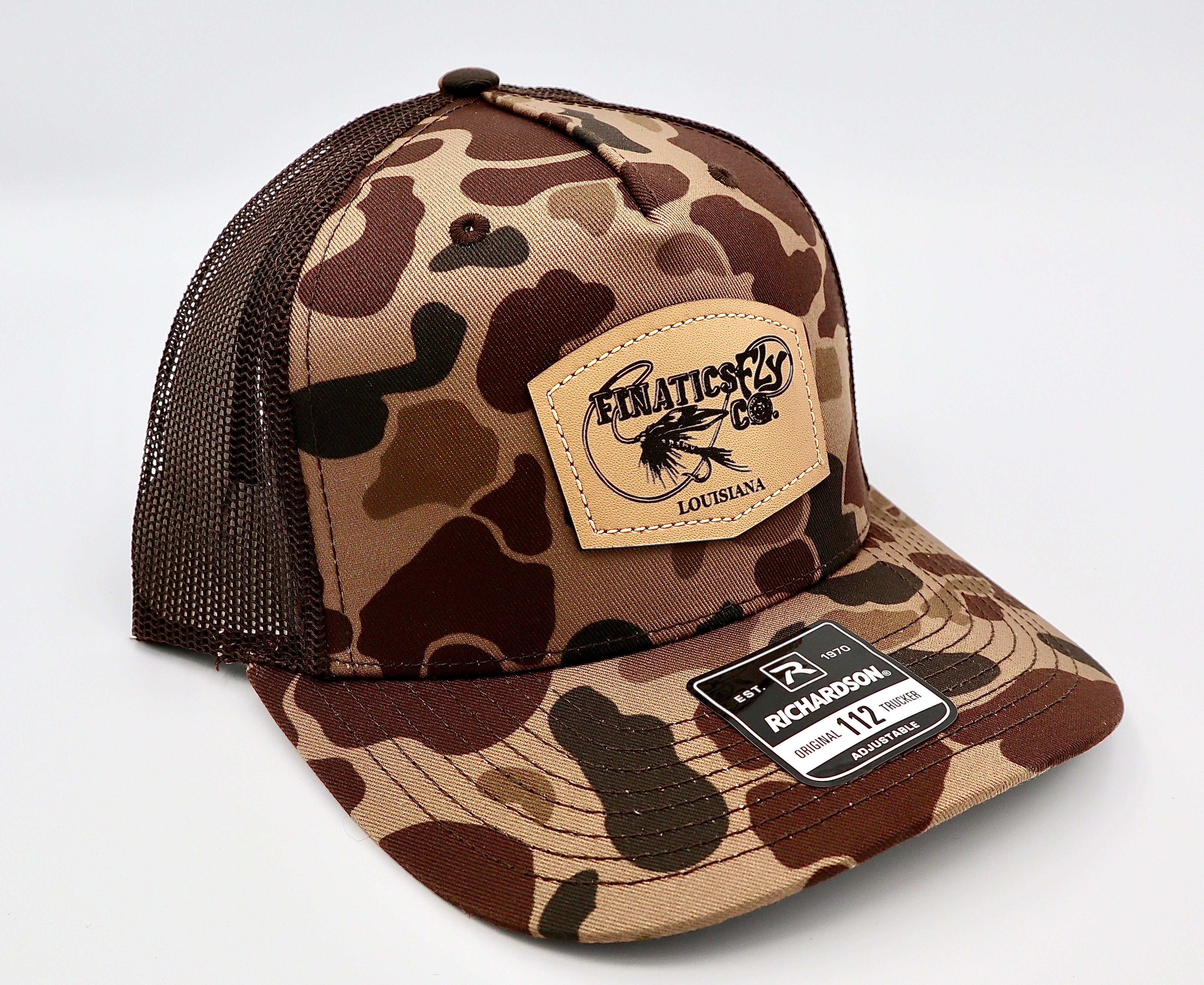 Brown Duck Camo Patch Hat – Finatics Fly Company