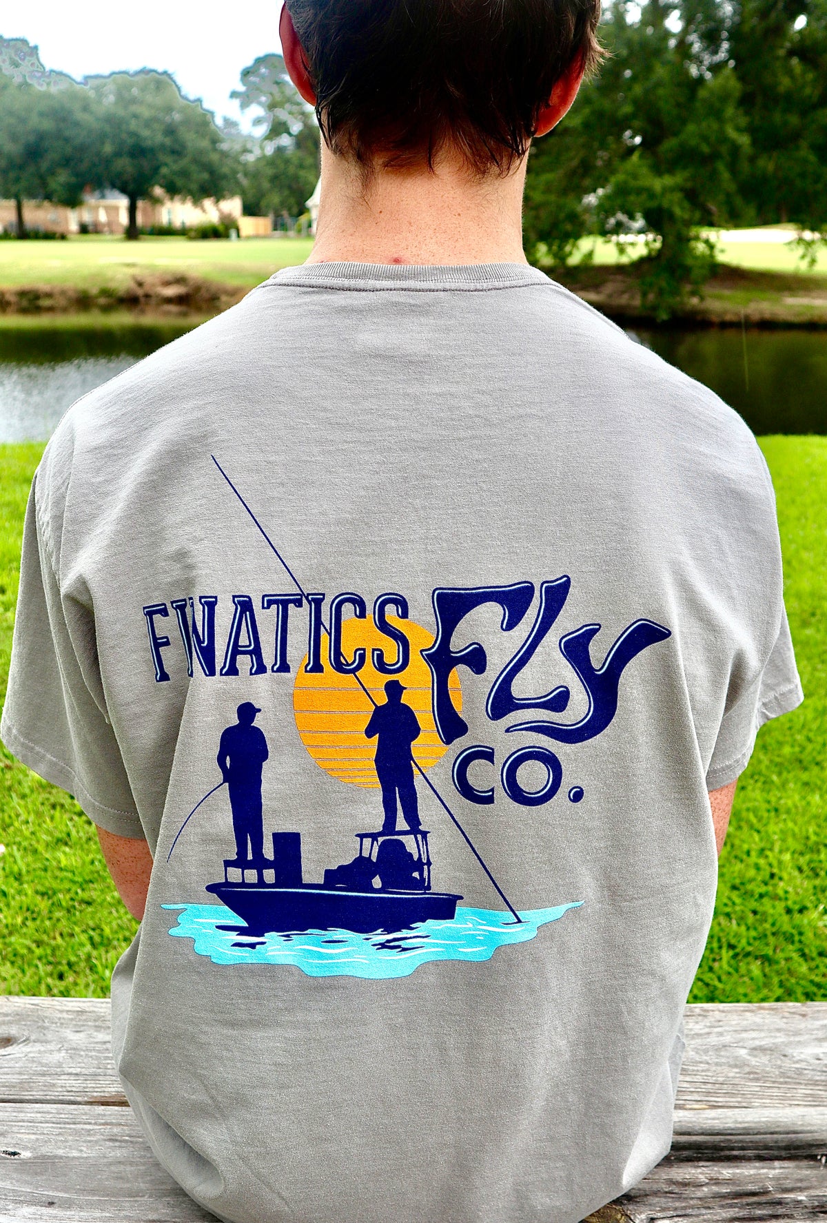 Flats Boat Pocket Comfort Wash T-Shirt– Finatics Fly Company - image 6