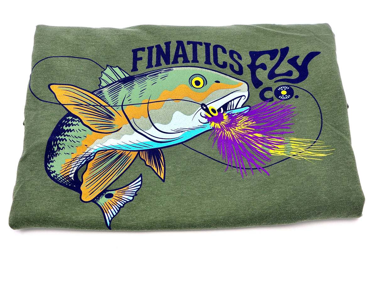 Redfish Fly Comfort Colors T-Shirt– Finatics Fly Company - image 3