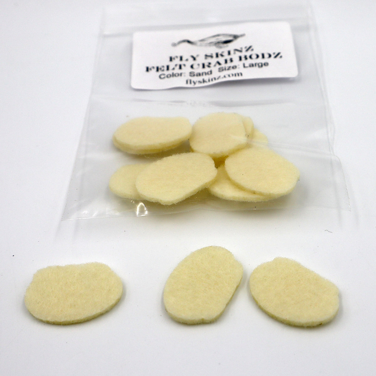 Felt Crab Bodz- Fly Skinz - fly tying material - image 7