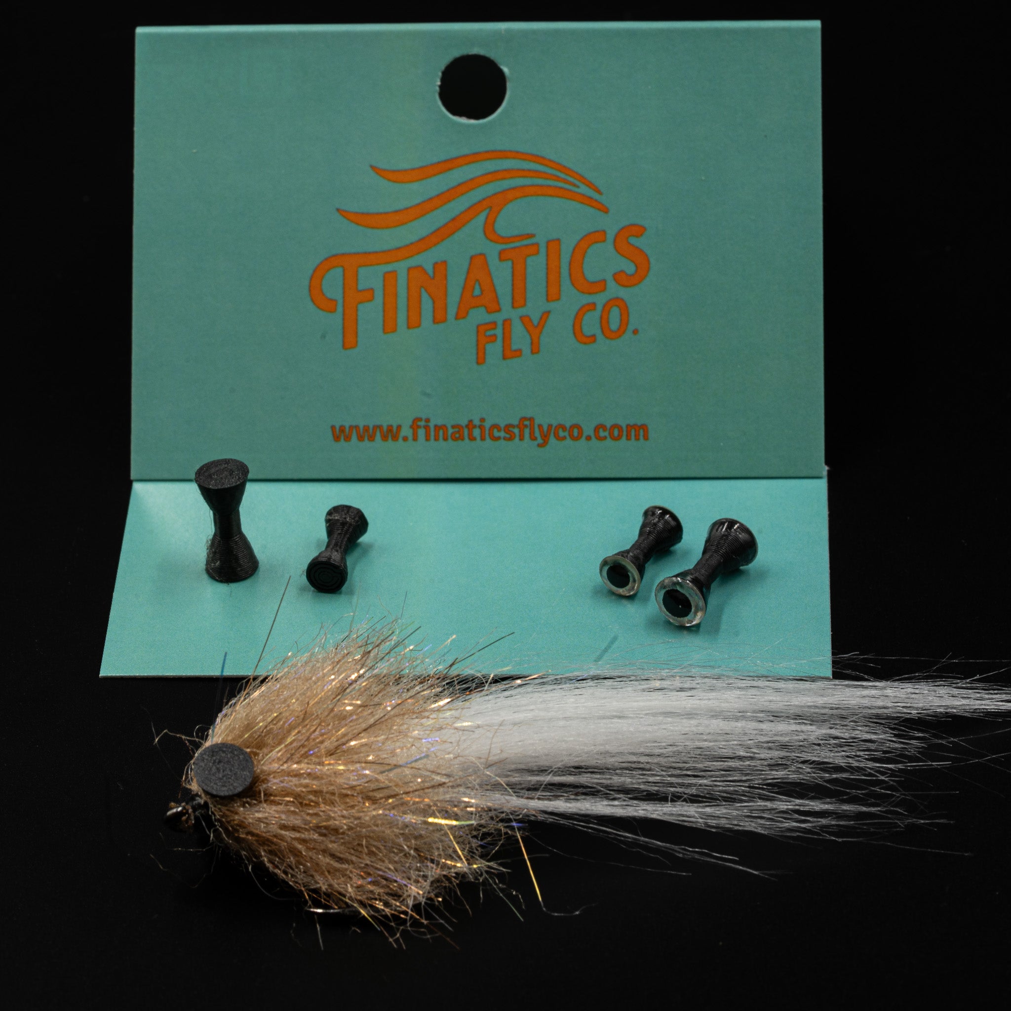 FINATICS 3D Hybrid Eyes for tying baitfish, shrimp, crab and streamer flies in freshwater and saltwater - FINATICS - view 3