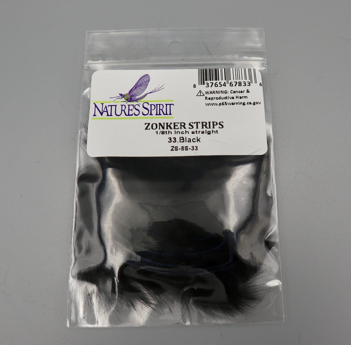 Zonker Strips 1/8 In Straight Cut- Nature's Spirit - fly tying material - image 4