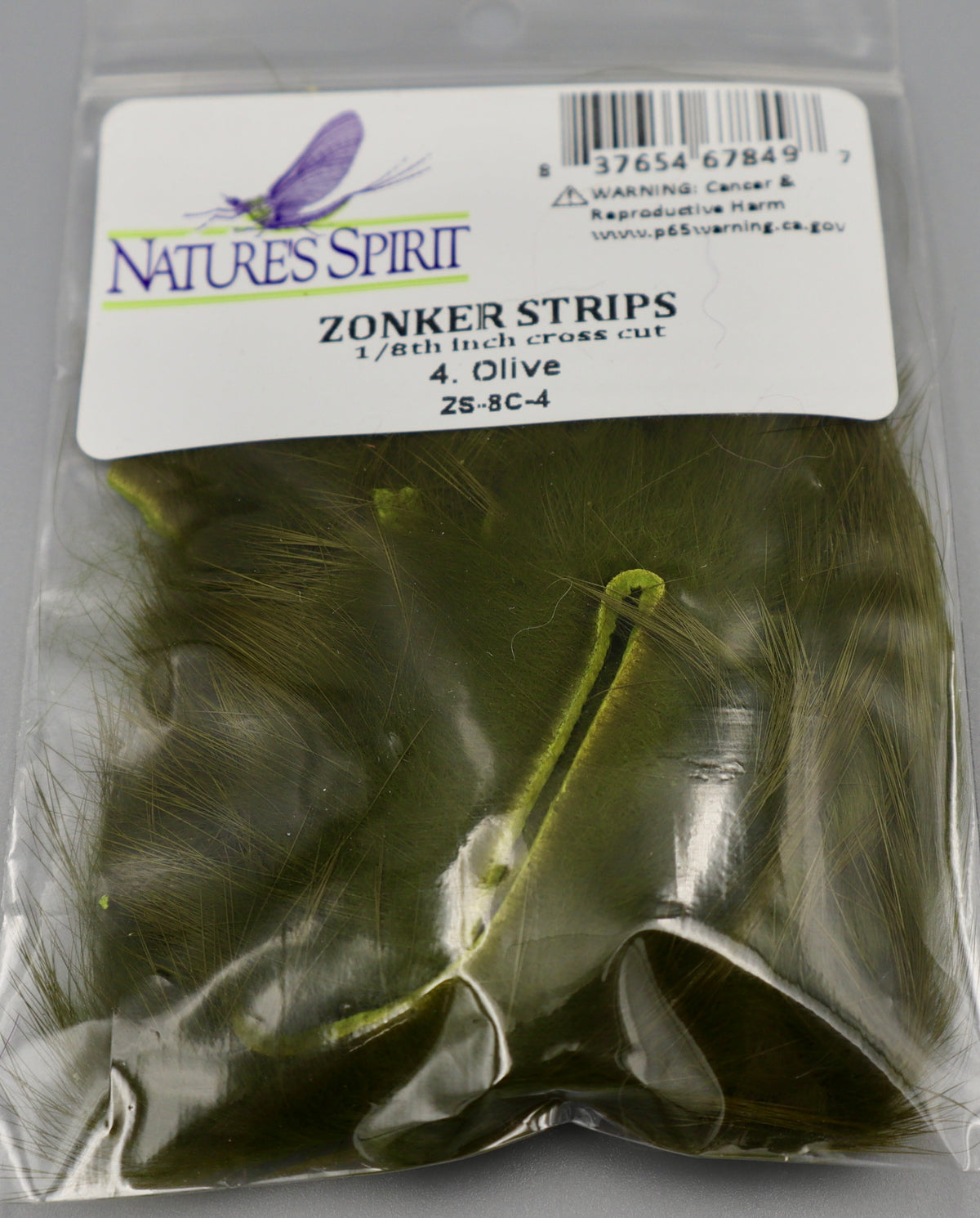 Rabbit Zonker Strips 1/8 CROSS CUT- Nature's Spirit - fly tying material - image 9
