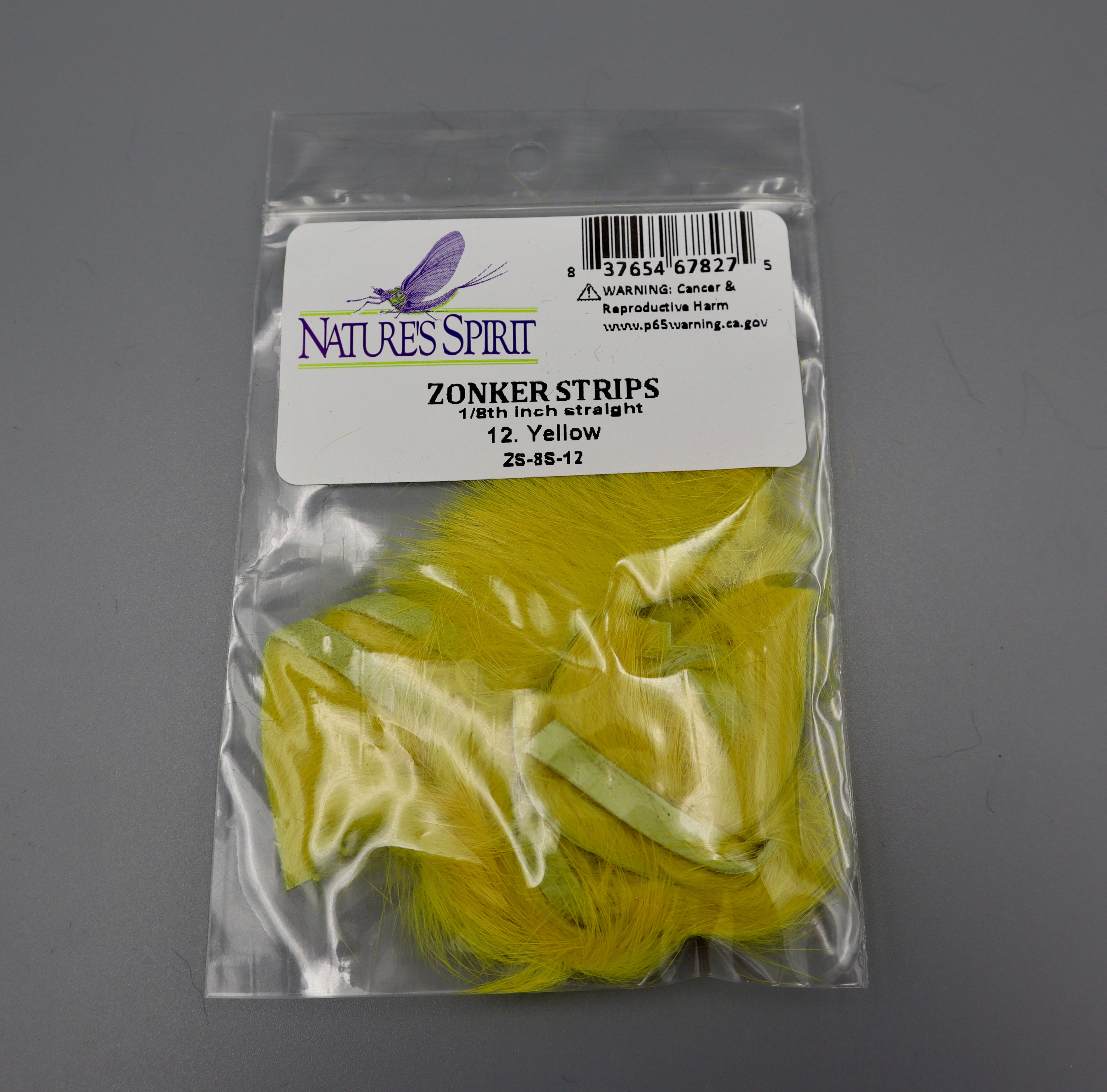 Zonker Strips 1/8 In Straight Cut- Nature's Spirit - fly tying material - image 16