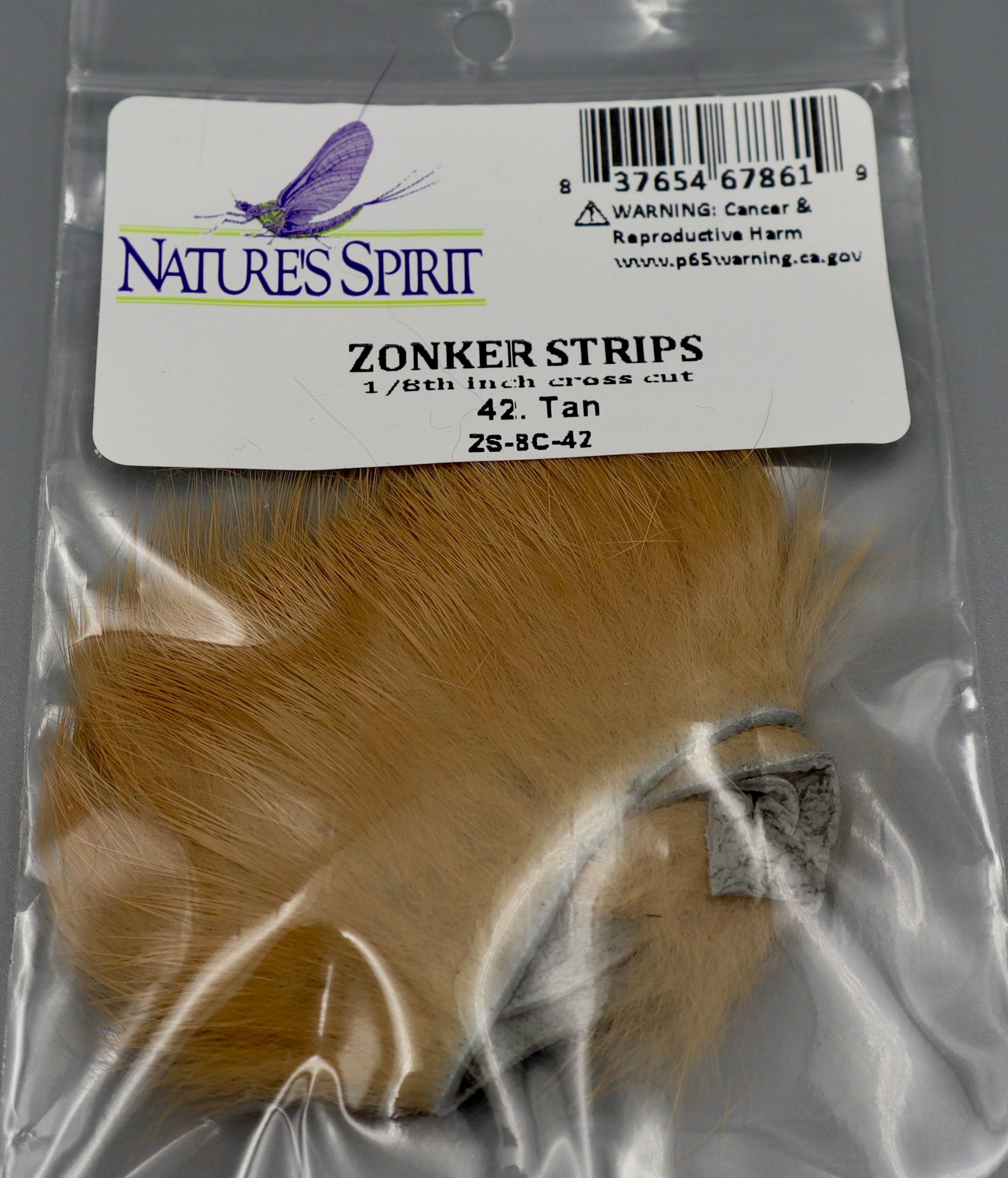 Rabbit Zonker Strips 1/8 CROSS CUT- Nature's Spirit - fly tying material - image 13