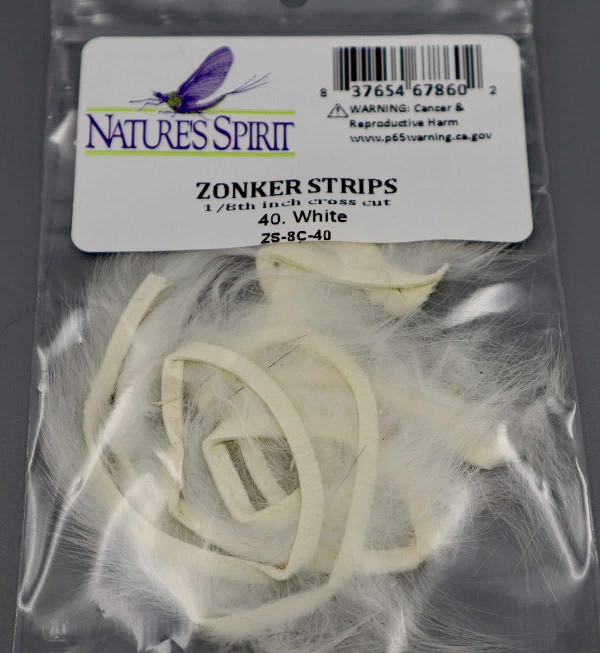 Rabbit Zonker Strips 1/8 CROSS CUT- Nature's Spirit - fly tying material - image 16