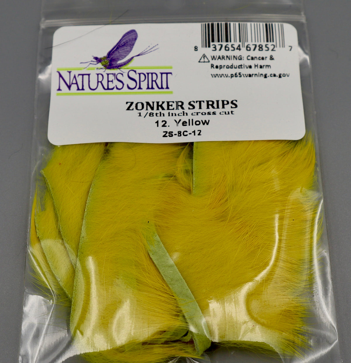 Rabbit Zonker Strips 1/8 CROSS CUT- Nature's Spirit - fly tying material - image 11