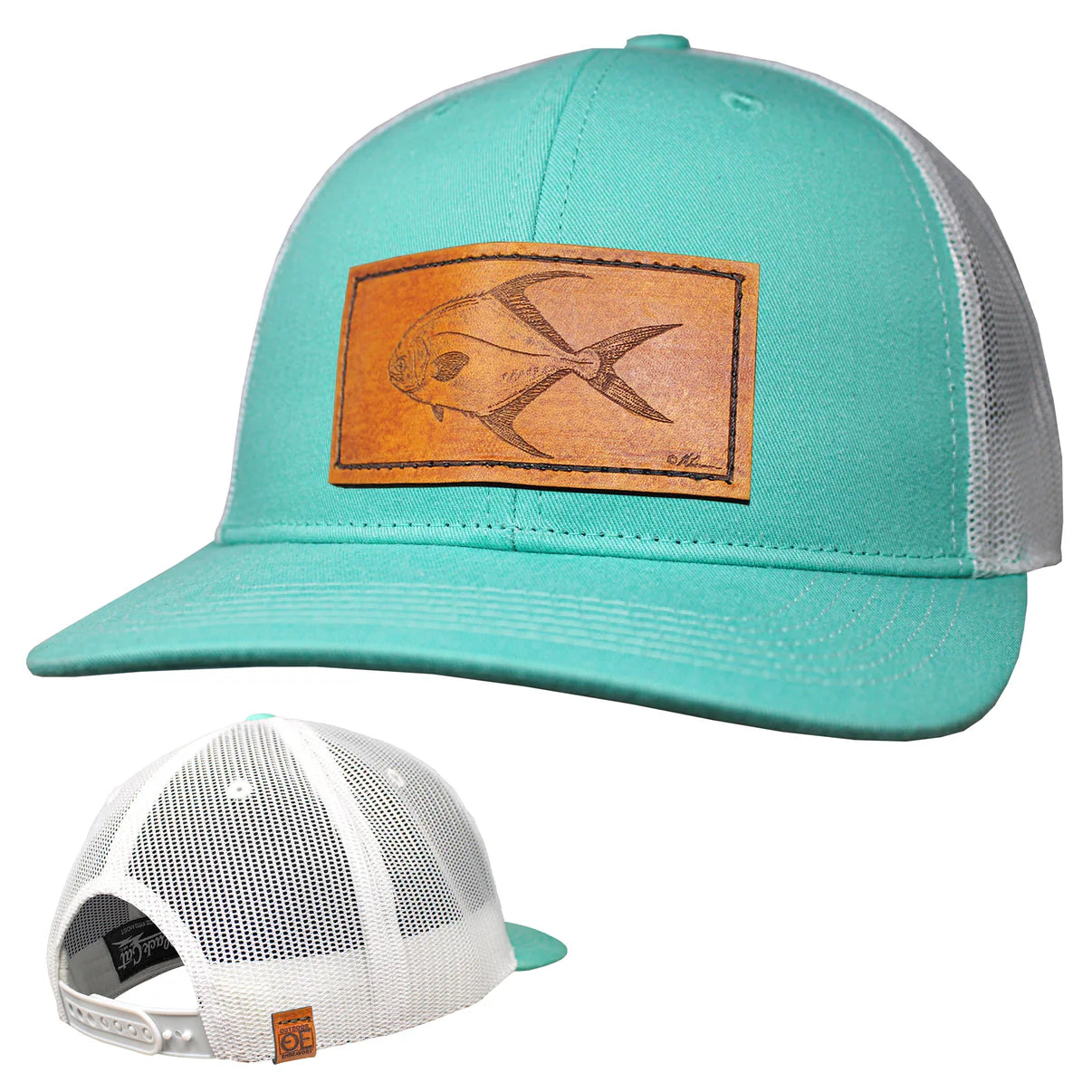 Permit Leather Patch Trucker Hat – Finatics Fly Company