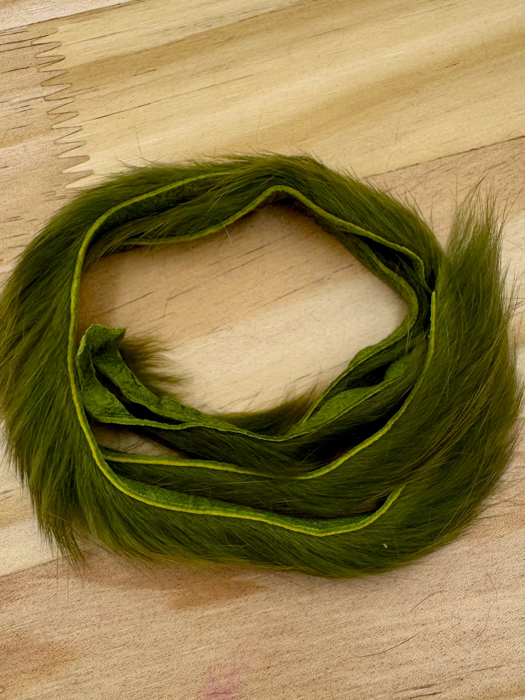 Rabbit Zonker 1/4 in Straight Cut- Nature's Spirit - fly tying material - image 8